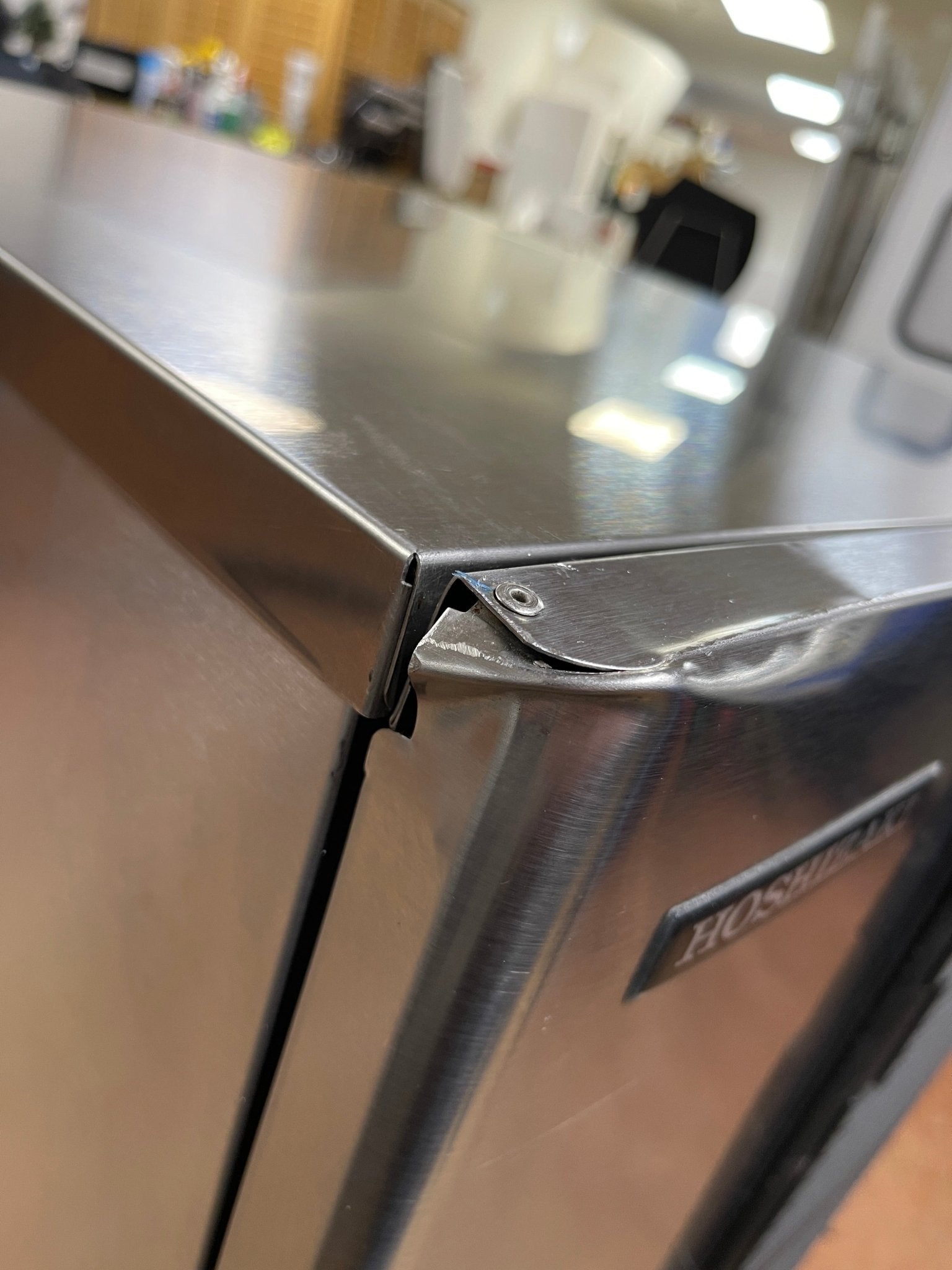 Used Hoshizaki KM - 650MAH Crescent Cube Ice Machine 661lb/24hr Air Cooled 208 - 230v - Falcon Restaurant Supply - 7