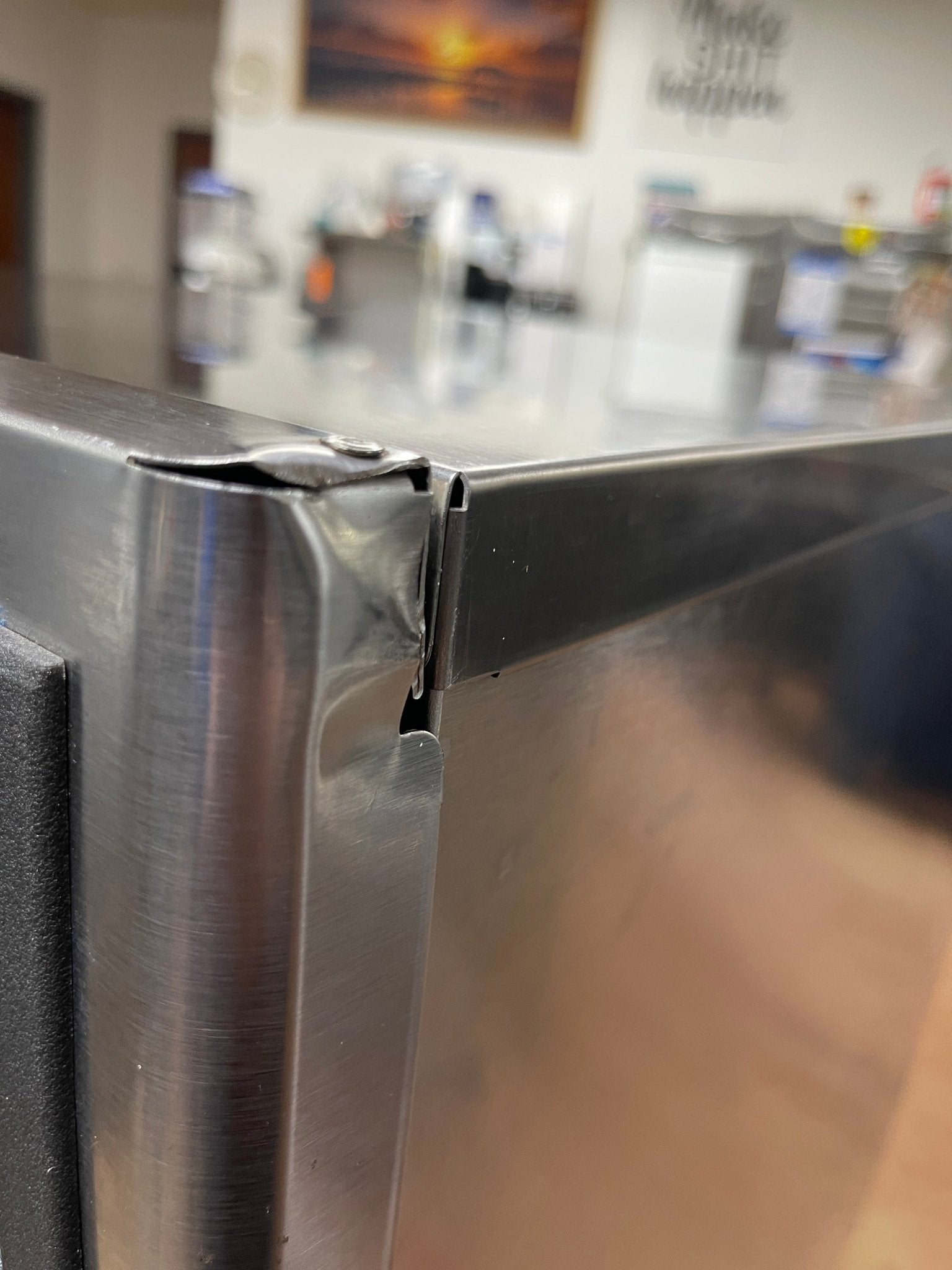 Used Hoshizaki KM - 650MAH Crescent Cube Ice Machine 661lb/24hr Air Cooled 208 - 230v - Falcon Restaurant Supply - 6