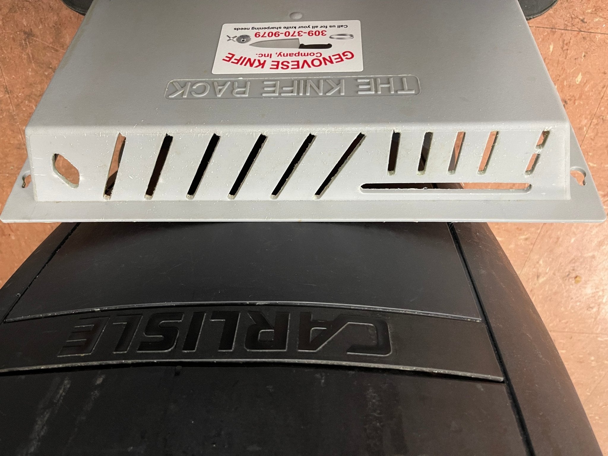 Used Wall Mounted Plastic Knife Storage Rack For Kitchen or Shops - Falcon Restaurant Supply - 4