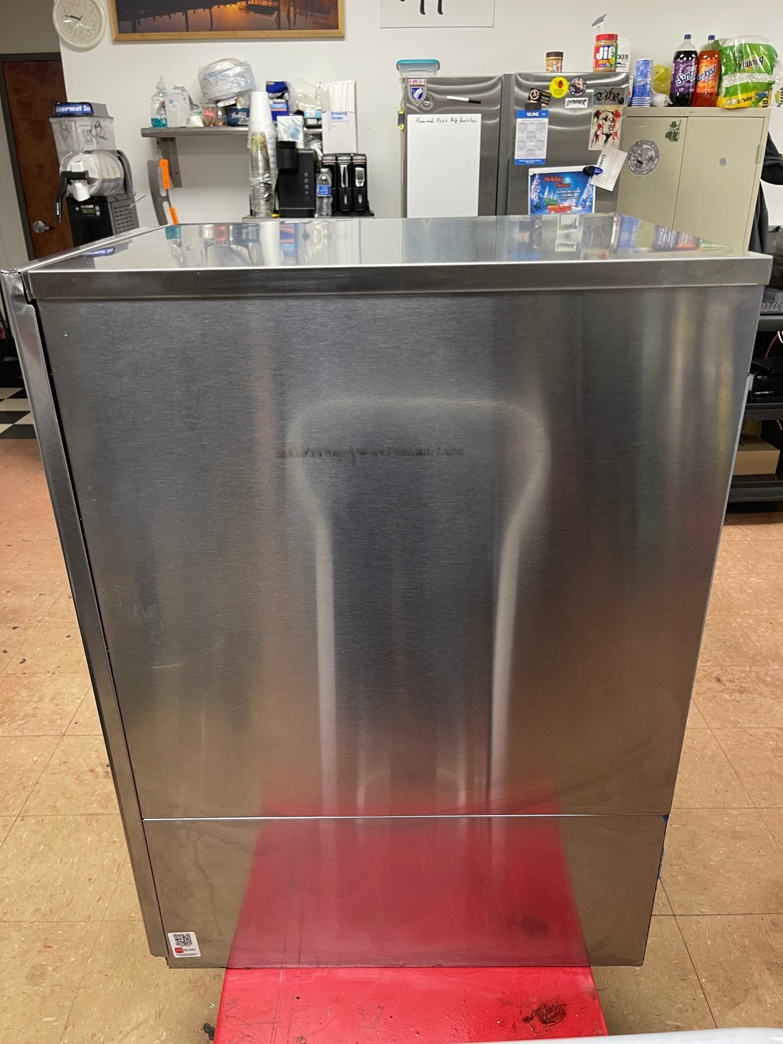 Used Hoshizaki KM - 650MAH Crescent Cube Ice Machine 661lb/24hr Air Cooled 208 - 230v - Falcon Restaurant Supply - 5