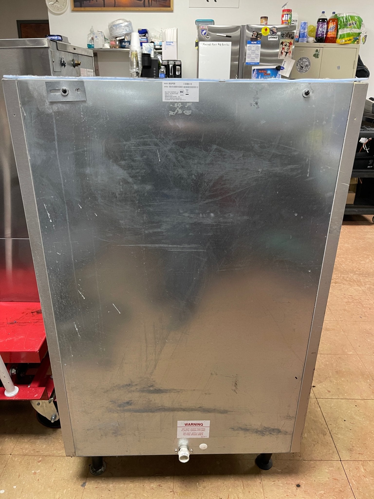 Used Ice - O - Matic B55PS Ice Machine Storage Bin - 510lb - Falcon Restaurant Supply - 4