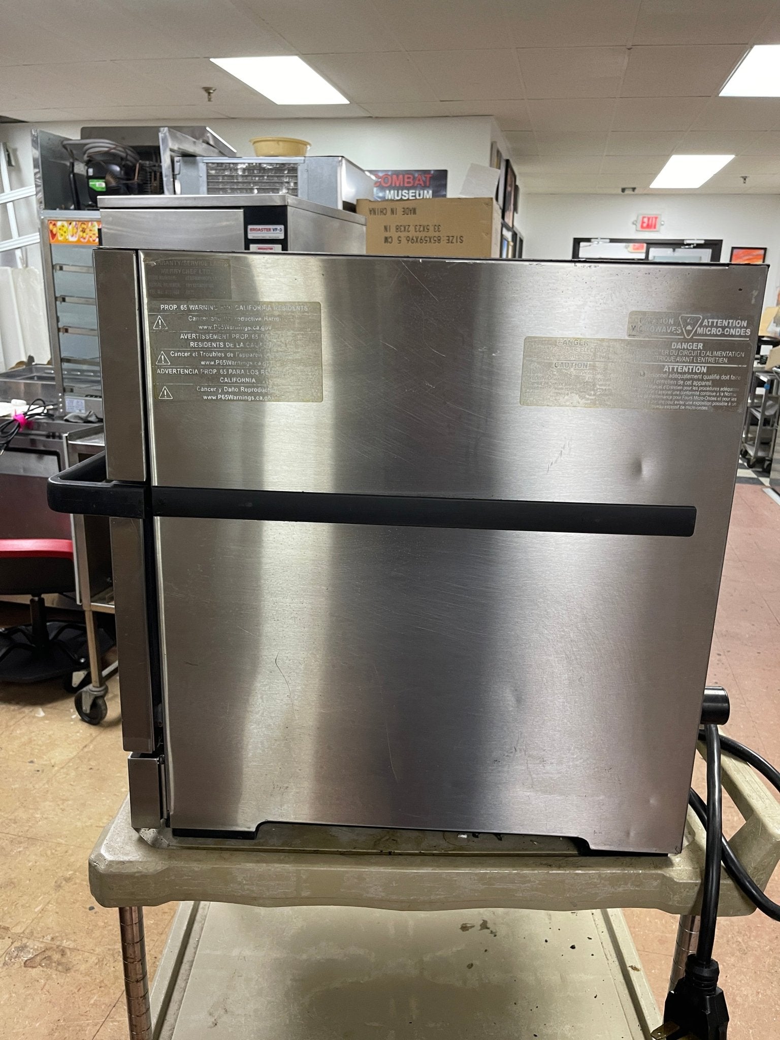 Used Merrychef eikon e2s Commercial High - Speed Countertop Accelerated Oven 220V - 8 - Falcon Restaurant Supply - 8