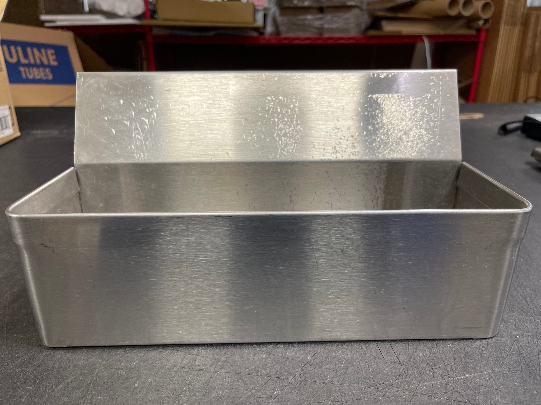 Used 12" Stainless Steel Single Speed Rail for Bar Cooler - Falcon Restaurant Supply - 2