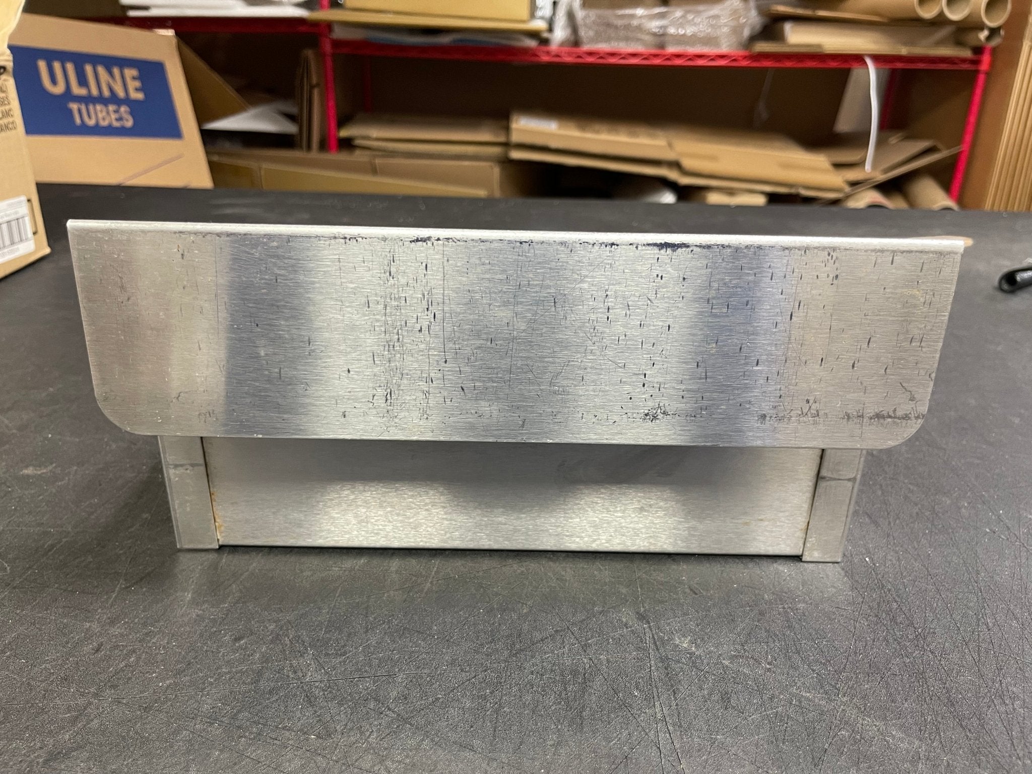 Used 12" Stainless Steel Single Speed Rail for Bar Cooler - Falcon Restaurant Supply - 4
