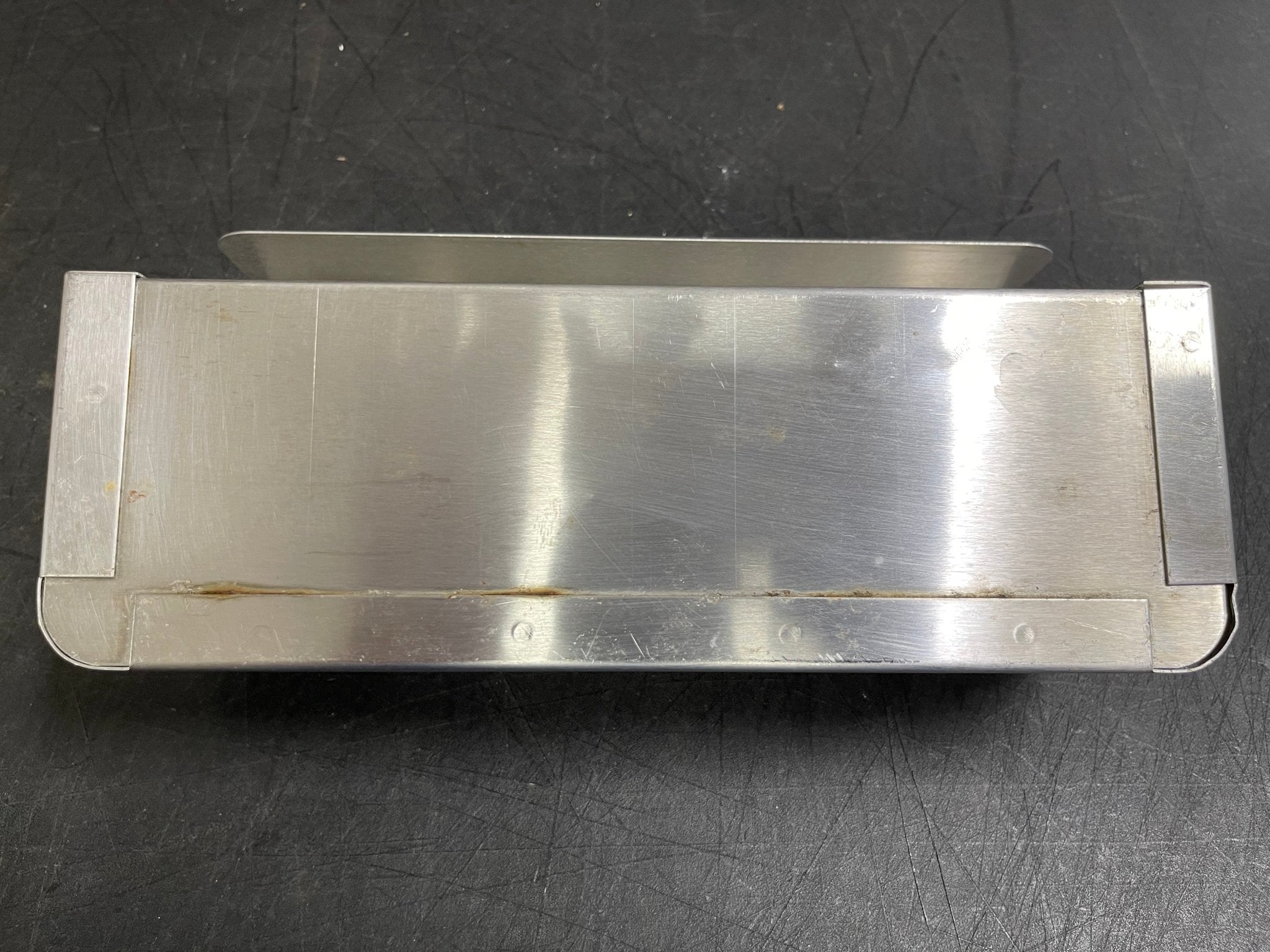 Used 12" Stainless Steel Single Speed Rail for Bar Cooler - Falcon Restaurant Supply - 7