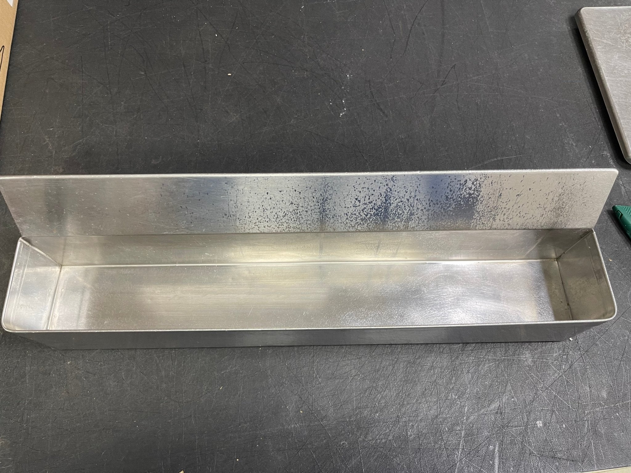 Used 24" Stainless Steel Hang On Speed Rail - Falcon Restaurant Supply - 7