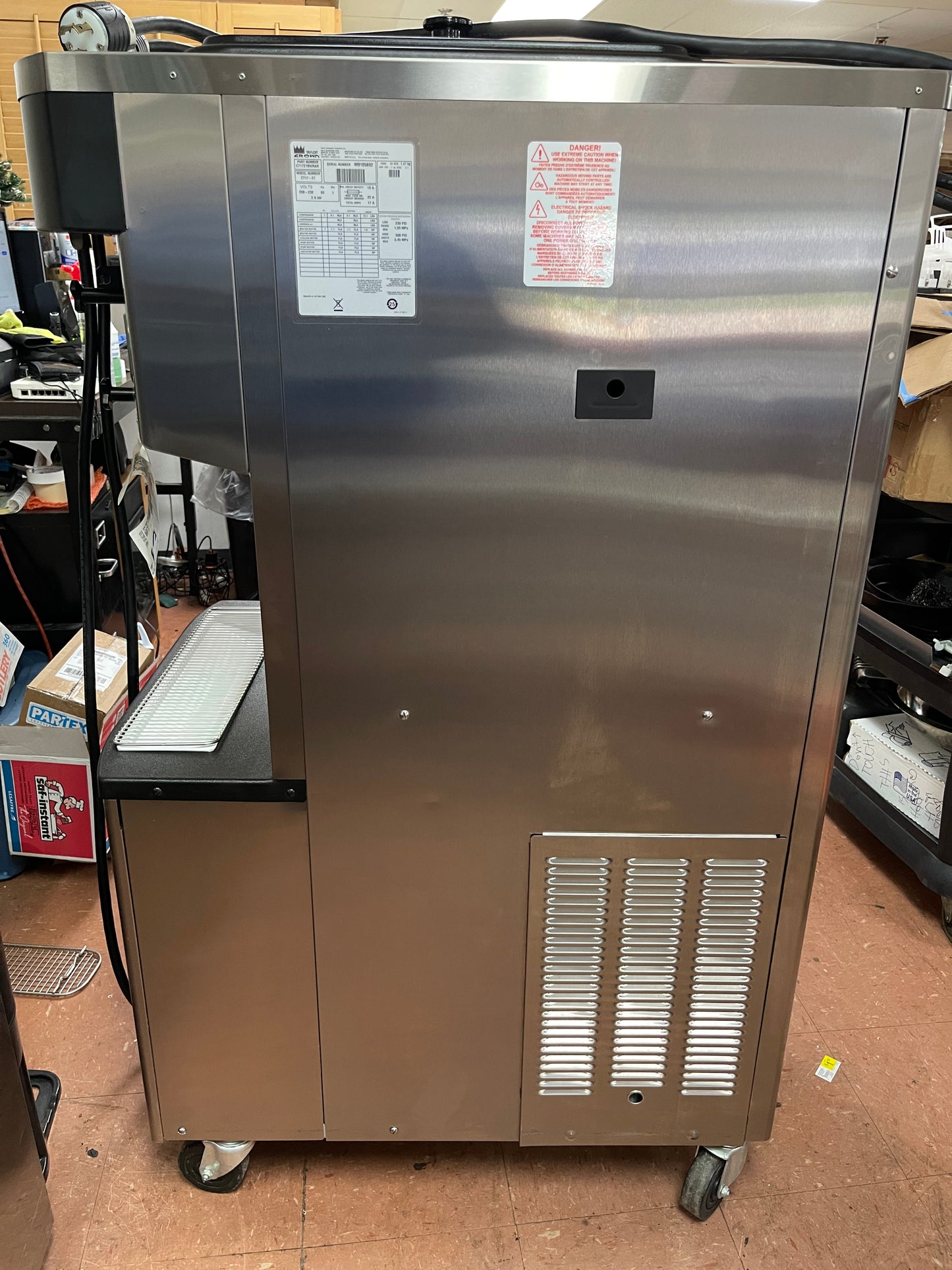 NEW 2019 Taylor C717-27 Soft Serve Freezer Twist Air Cooled Ice Cream Machine M9105692 - 1 Phase - JS