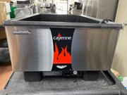 Used Vollrath 71001 Cayenne Full Size Stainless Steel Countertop Warmer 120V - 1