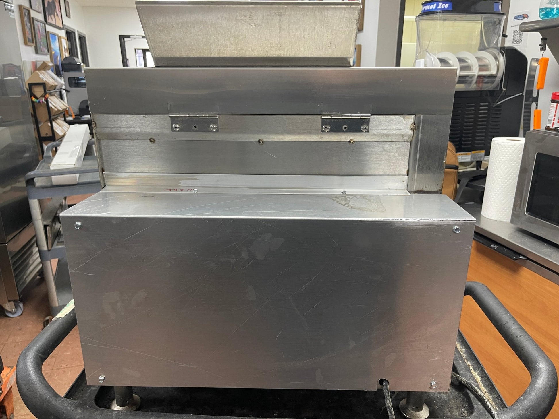 Used 20" Somerset CDR - 2000 Two Stage Dough Sheeter with Front Operation 120V - COZ - Falcon Restaurant Supply - 6