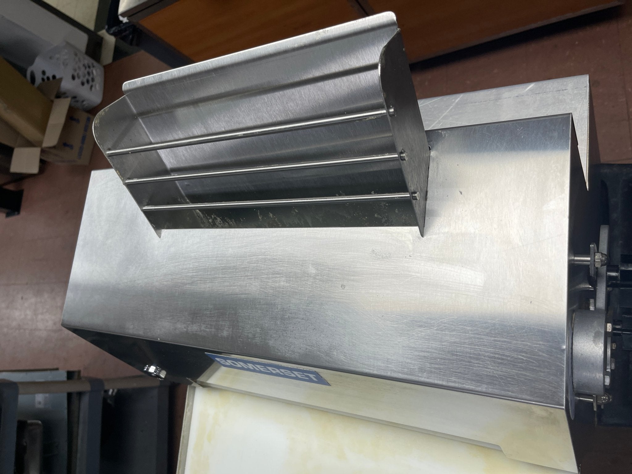 Used 20" Somerset CDR - 2000 Two Stage Dough Sheeter with Front Operation 120V - COZ - Falcon Restaurant Supply - 8