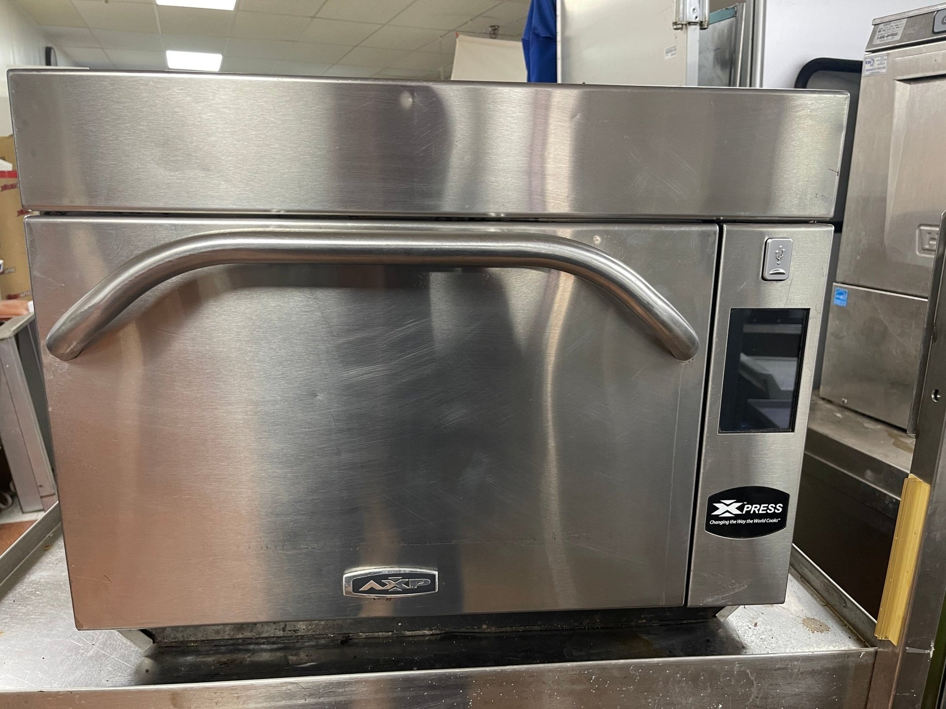 Used 2010 Amana AXP20QT Accelerated Oven 2359Hrs 204712 Cycles - 220V - Falcon Restaurant Supply - 1