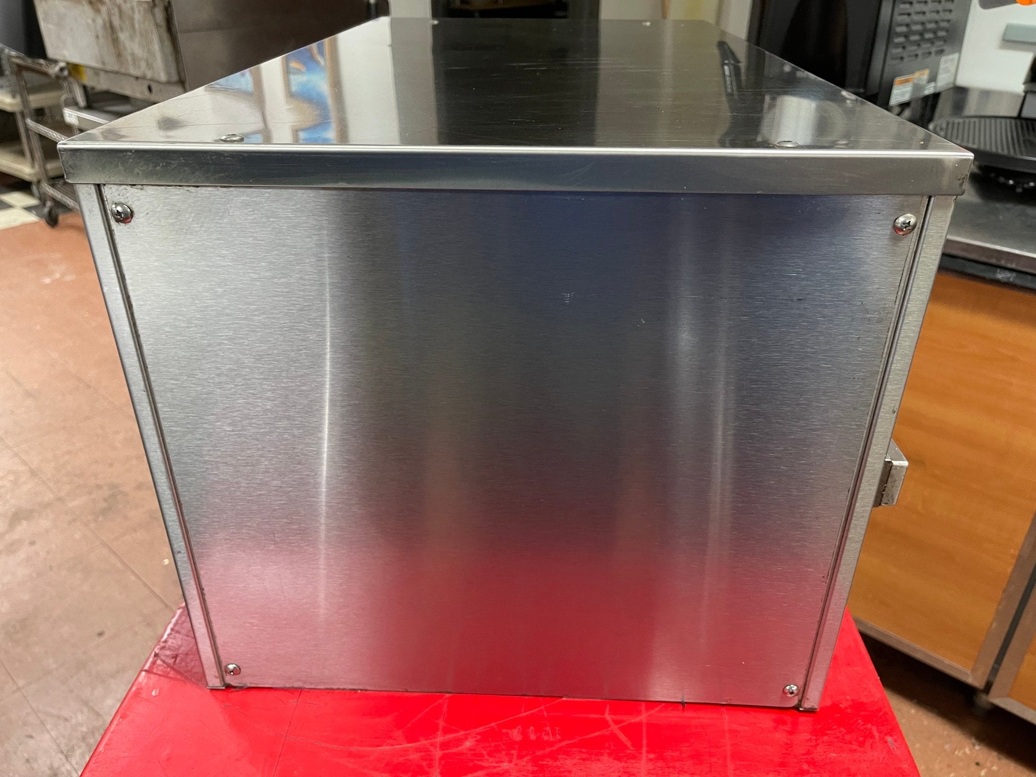 Used Duke FWM34-23-120 Heated Pass Thru Food Warmer Holding Cabinet 120V