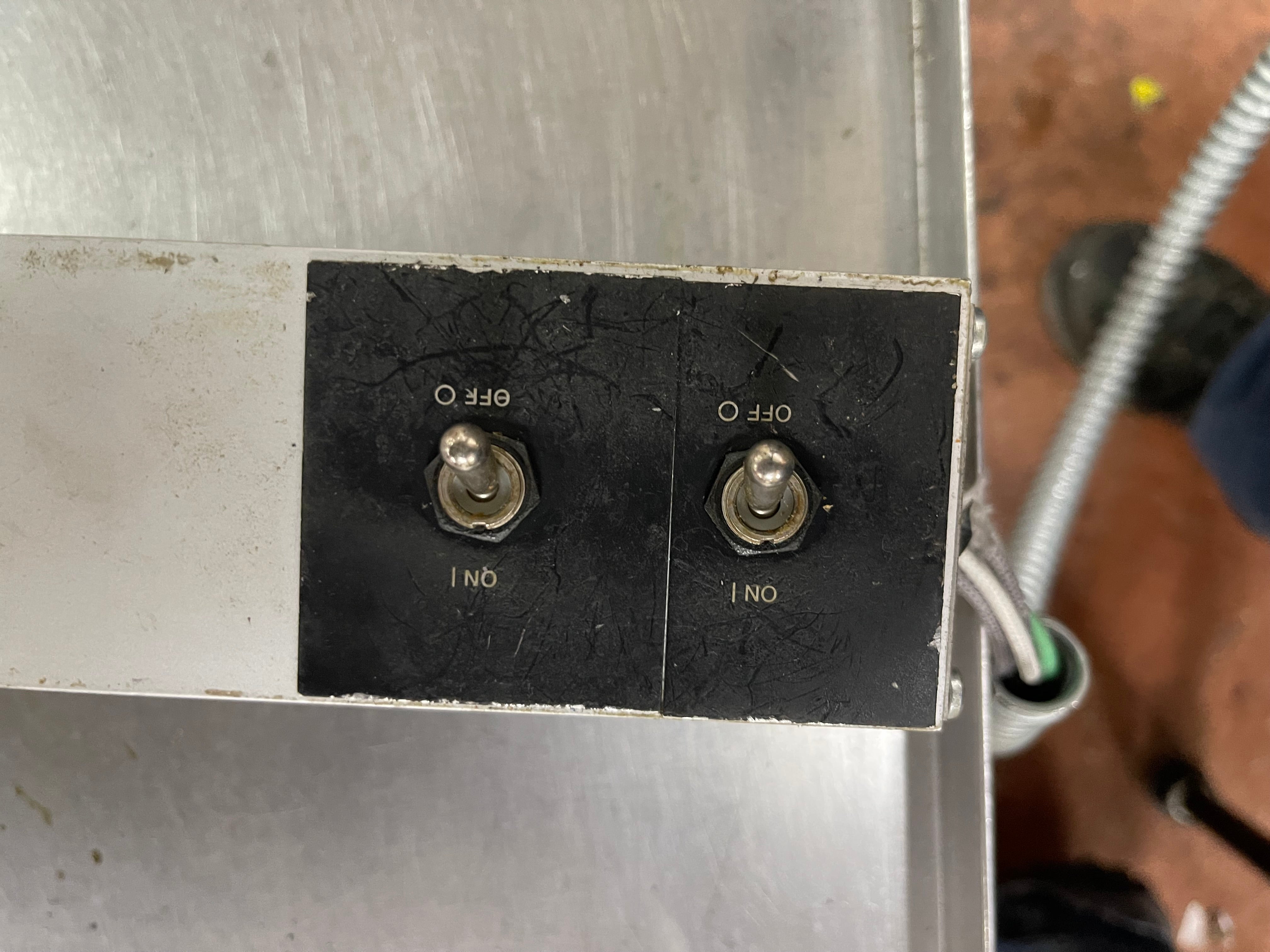 Used Hatco GR2A-42D 42" Glo-Ray Double Infrared Strip Warmer with Remote Controls - 120V