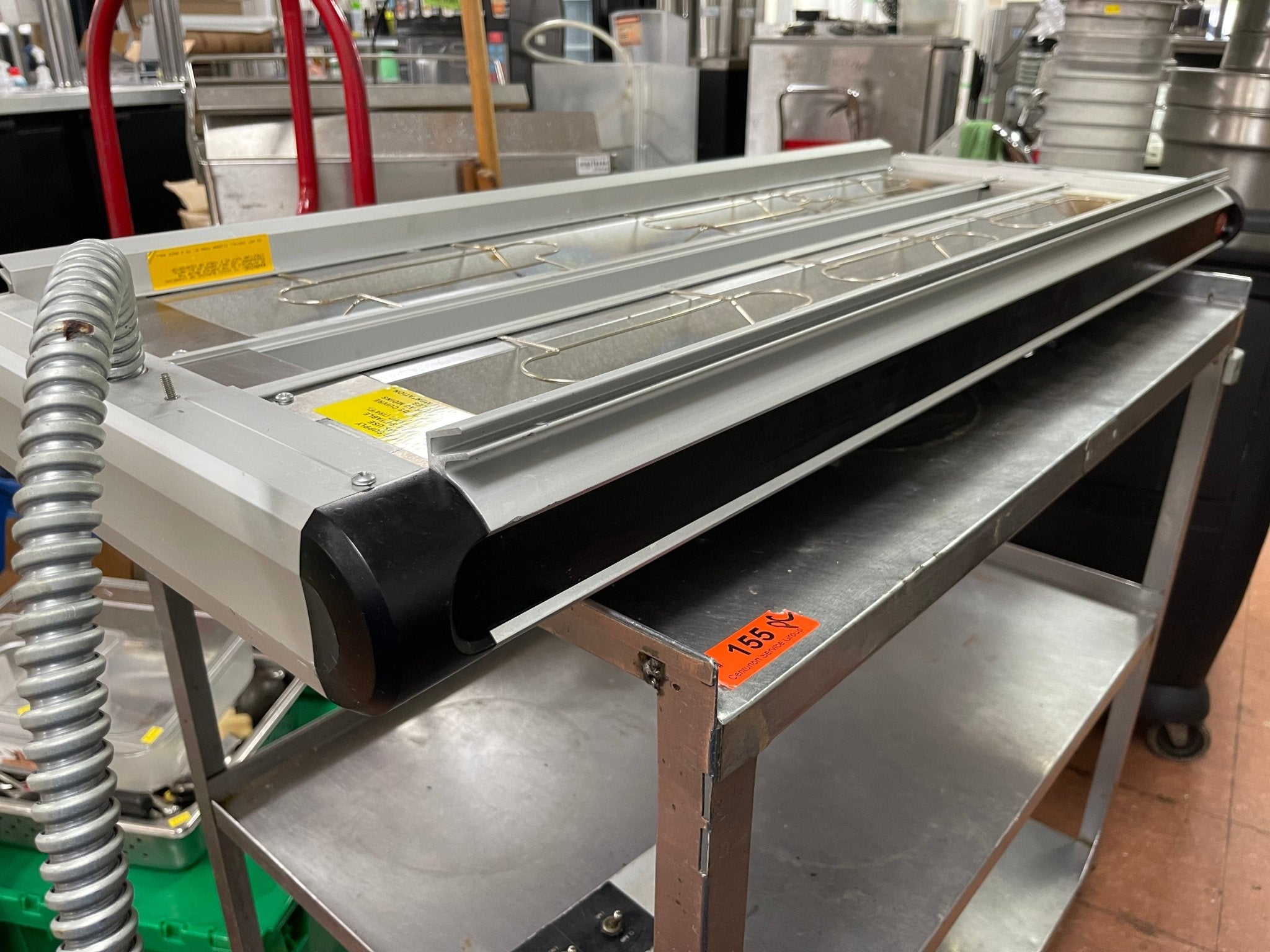 Used Hatco GR2A - 42D 42" Glo - Ray Double Infrared Strip Warmer with Remote Controls - 120V - Falcon Restaurant Supply - 4