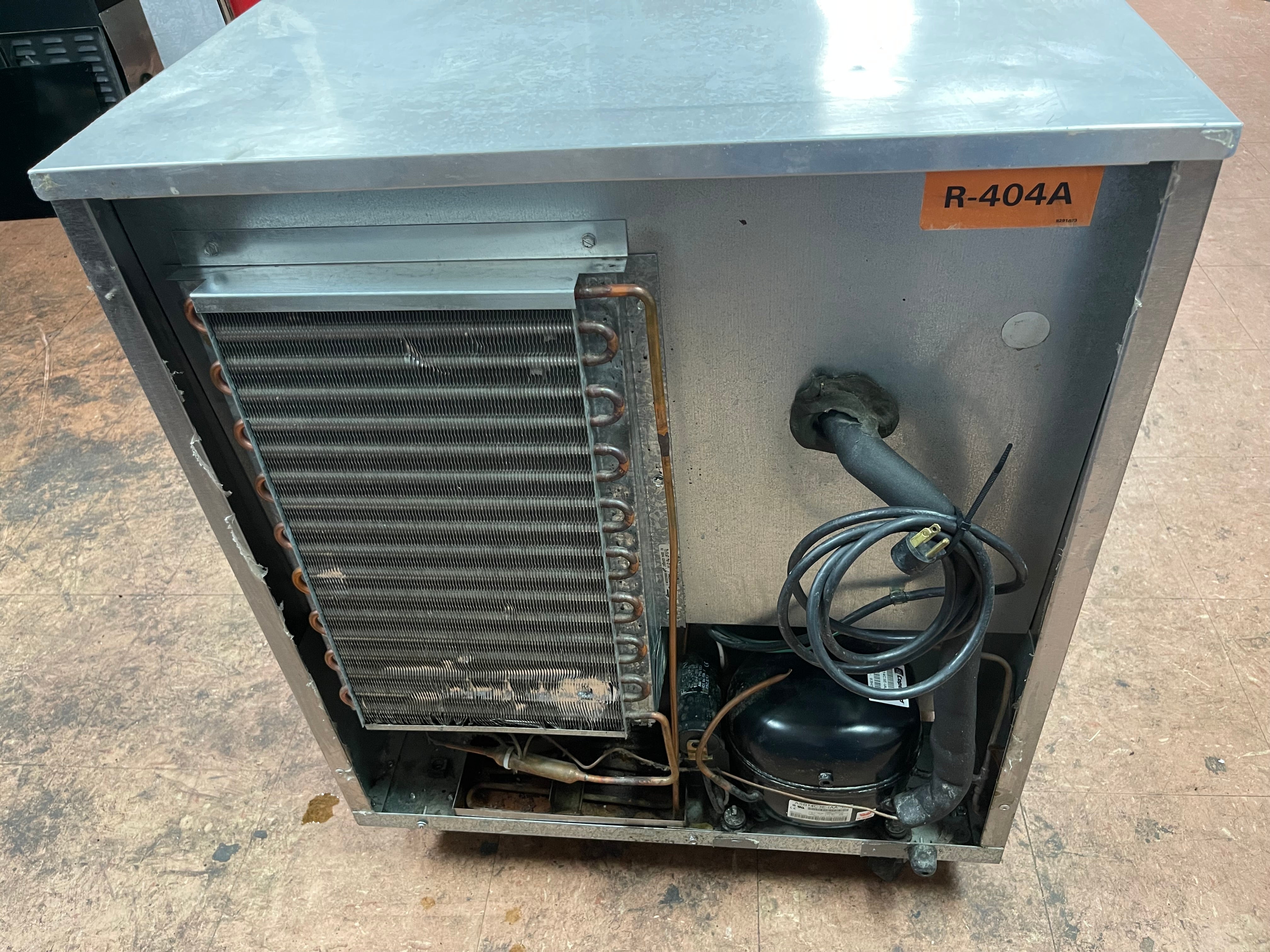 Used Delfield 406CA Undercounter Refrigerator with Casters 120V