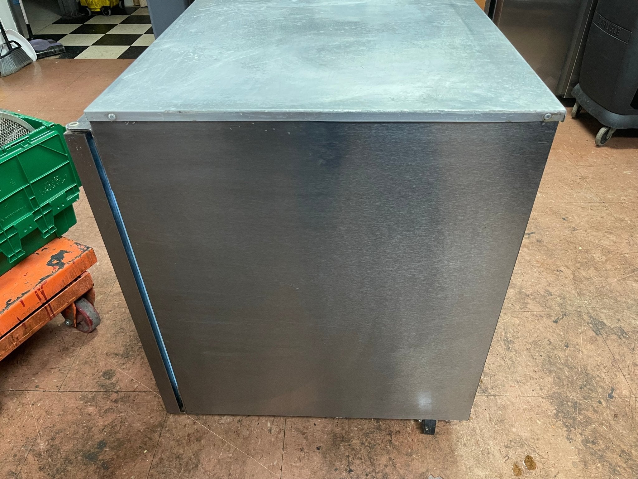 Used Delfield 406CA Undercounter Refrigerator with Casters 120V - Falcon Restaurant Supply - 10