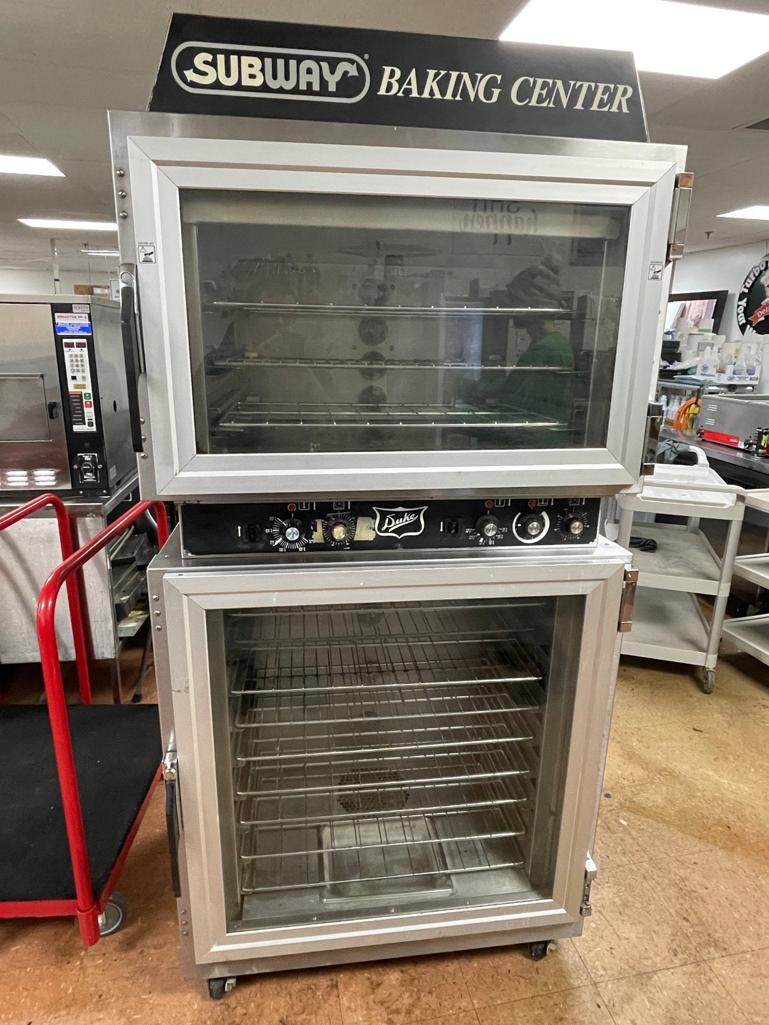 Used Duke AHPO - 618 Electric Convection Oven Humidity Proofer Combo 208V 1 - PH - Falcon Restaurant Supply - 1