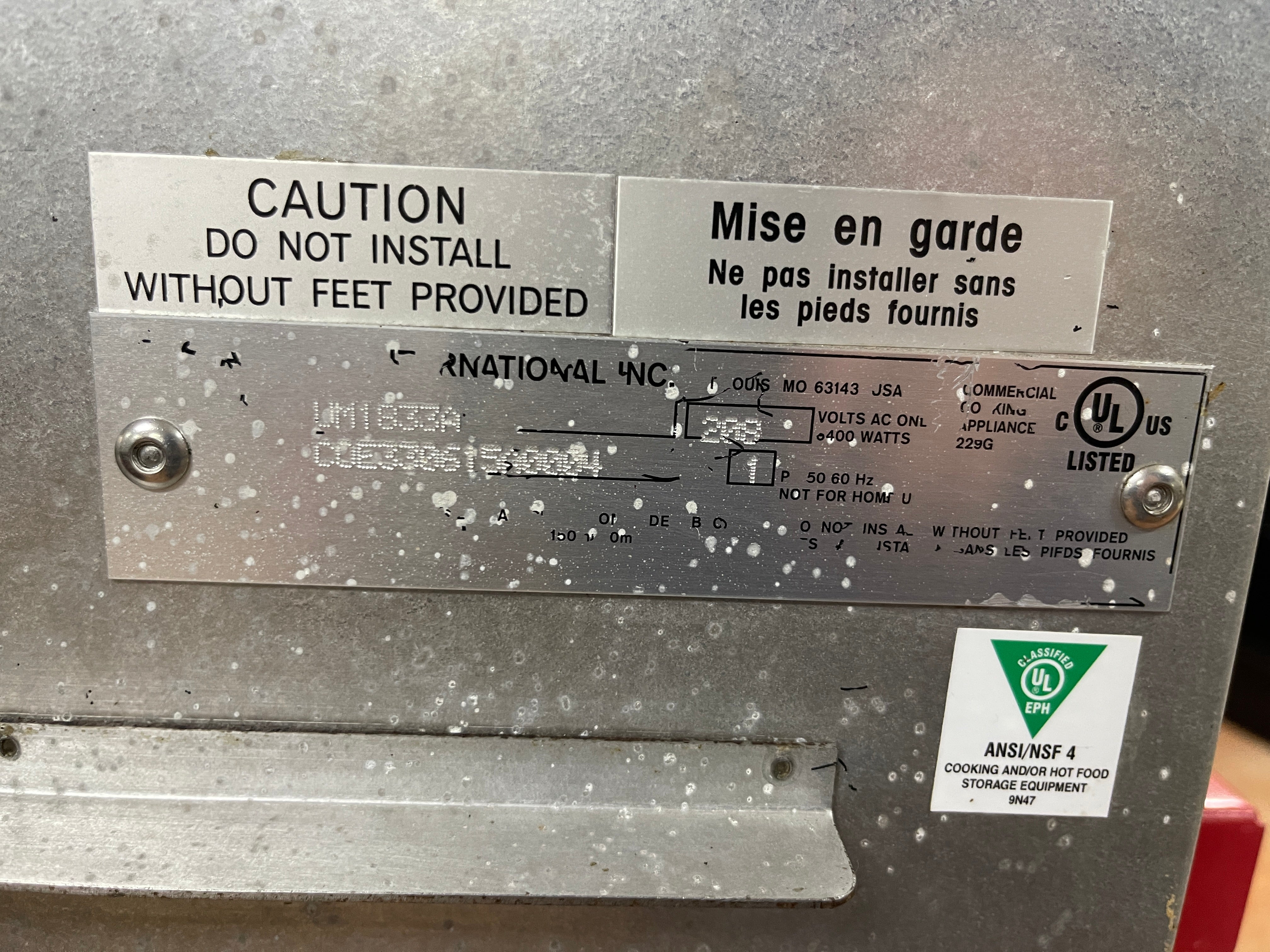 Used 37" Star UM-1833A Countertop Commercial Pizza Conveyor Oven - 208V 1PH