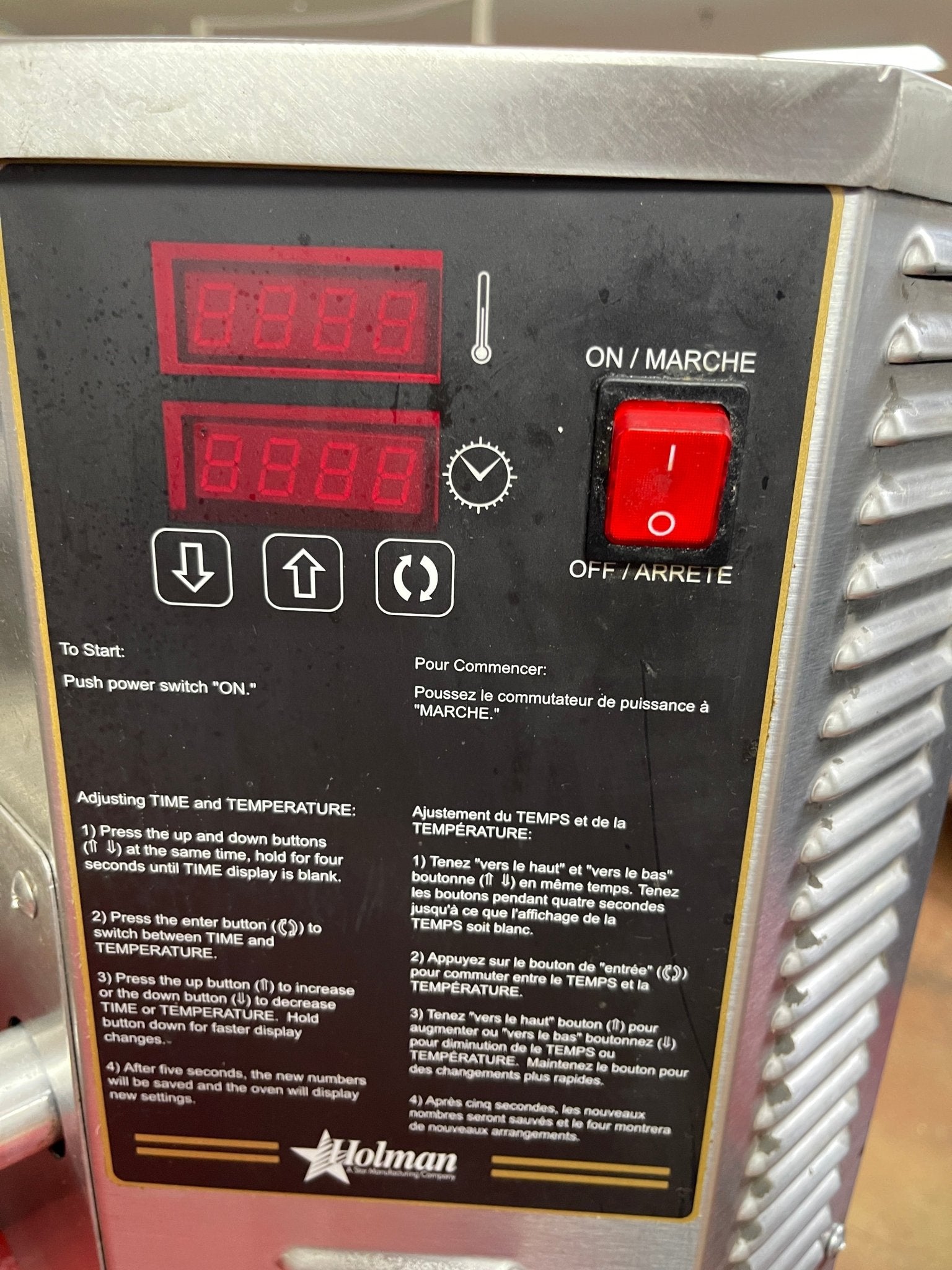 Used 37" Star UM - 1833A Countertop Commercial Pizza Conveyor Oven - 208V 1PH - Falcon Restaurant Supply - 7