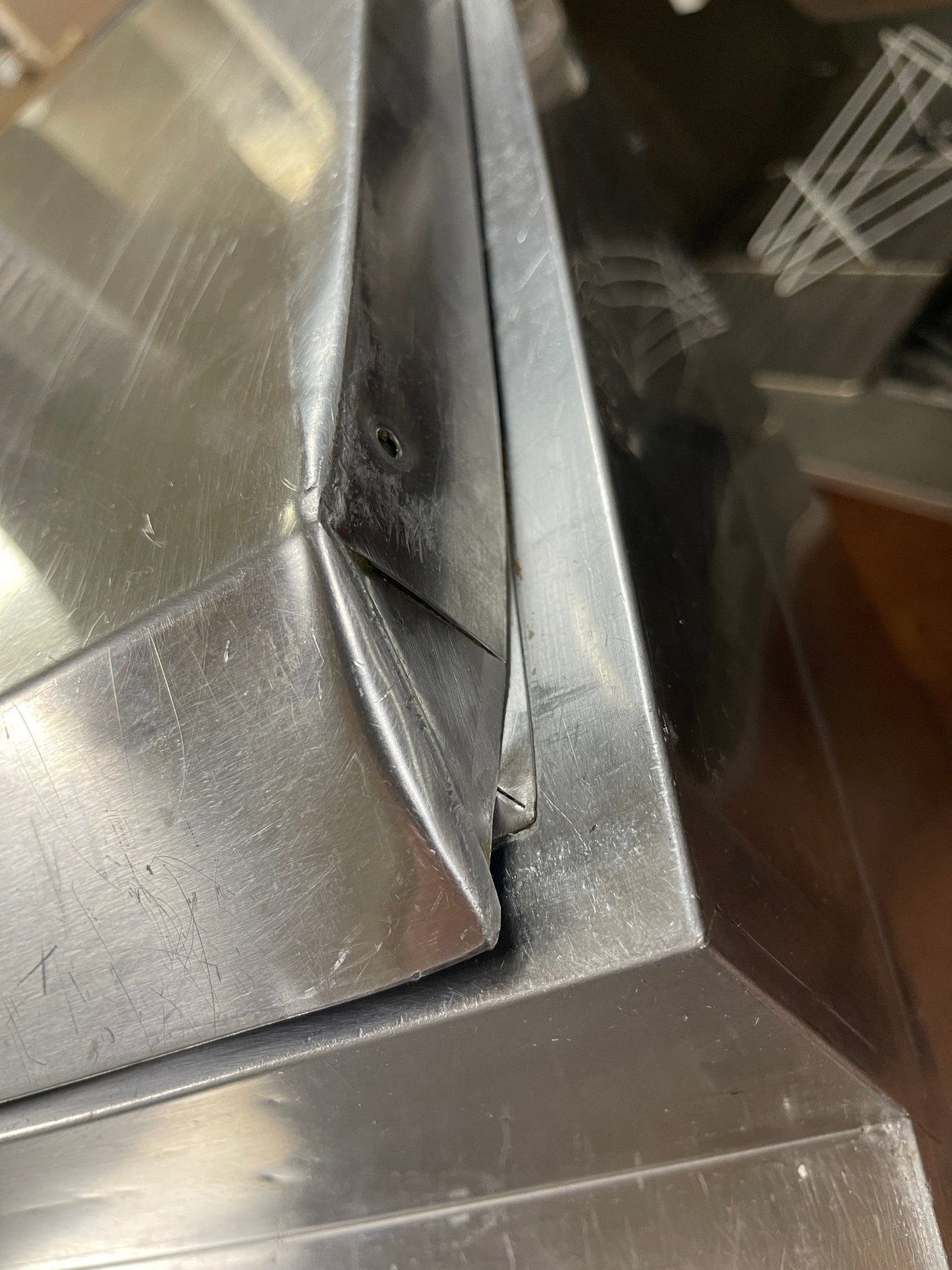 Used 44" Turbo Air TPR - 44SD Super Deluxe Refrigerated Pizza Prep Table 120V - CC - Falcon Restaurant Supply - 10
