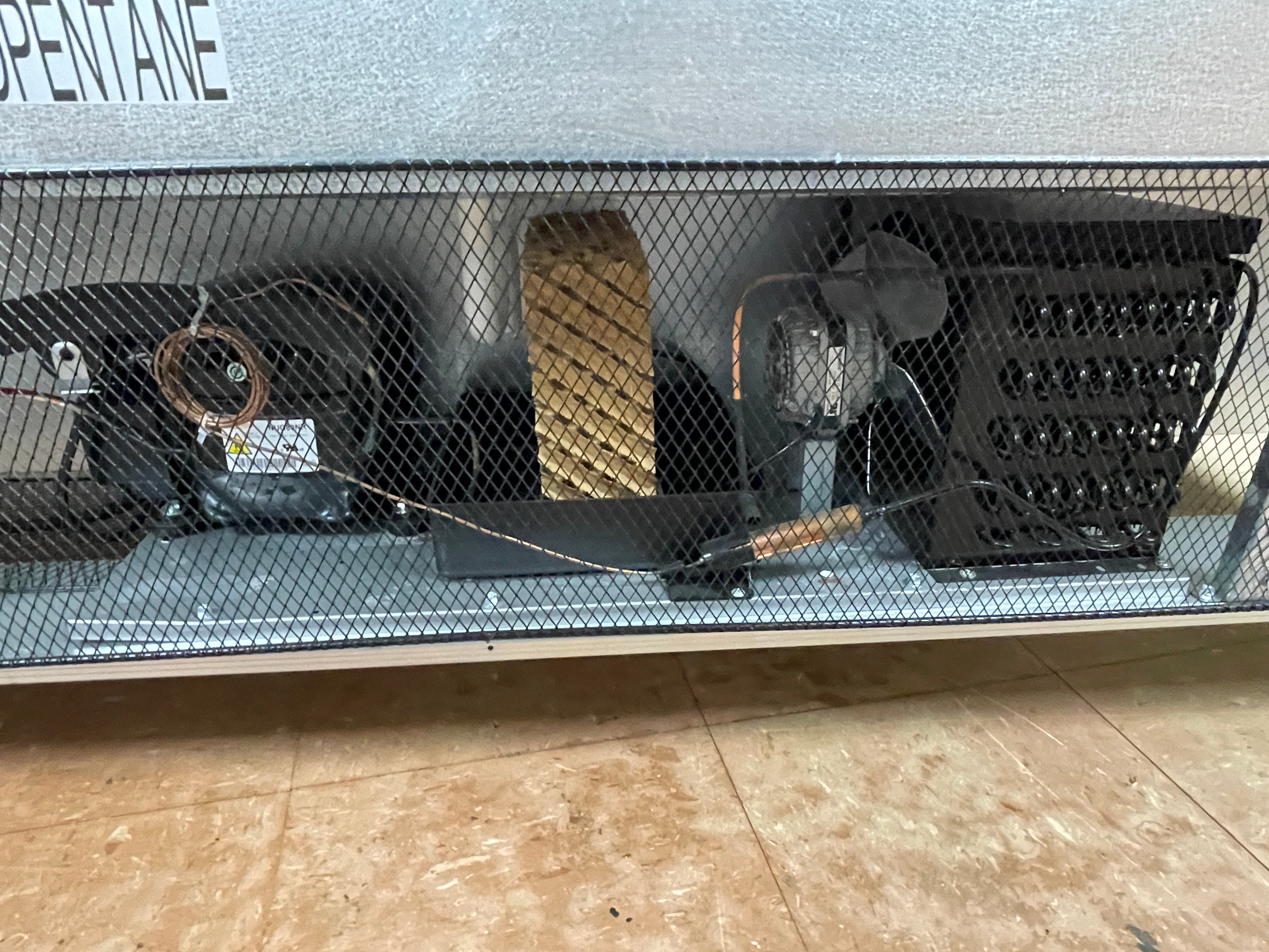 Used 72" Vevor KSR-72B1 Refrigerated Stainless Sandwich Prep Table 115V As Is