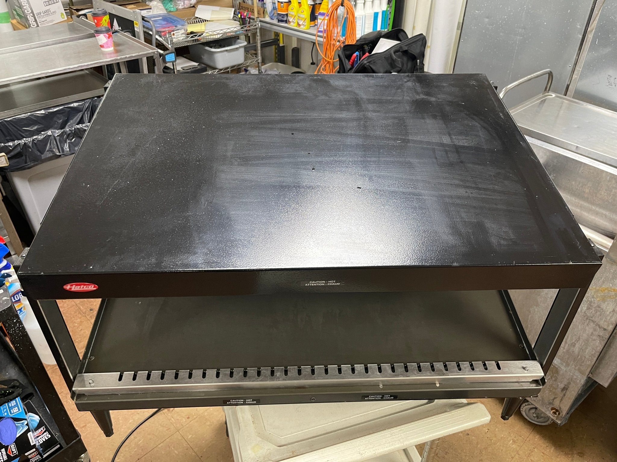 Used Hatco GRSDS - 30 Glo - Ray 30" Heated Warming Display Shelf Merchandiser - 120V 790W - JS - Falcon Restaurant Supply - 2