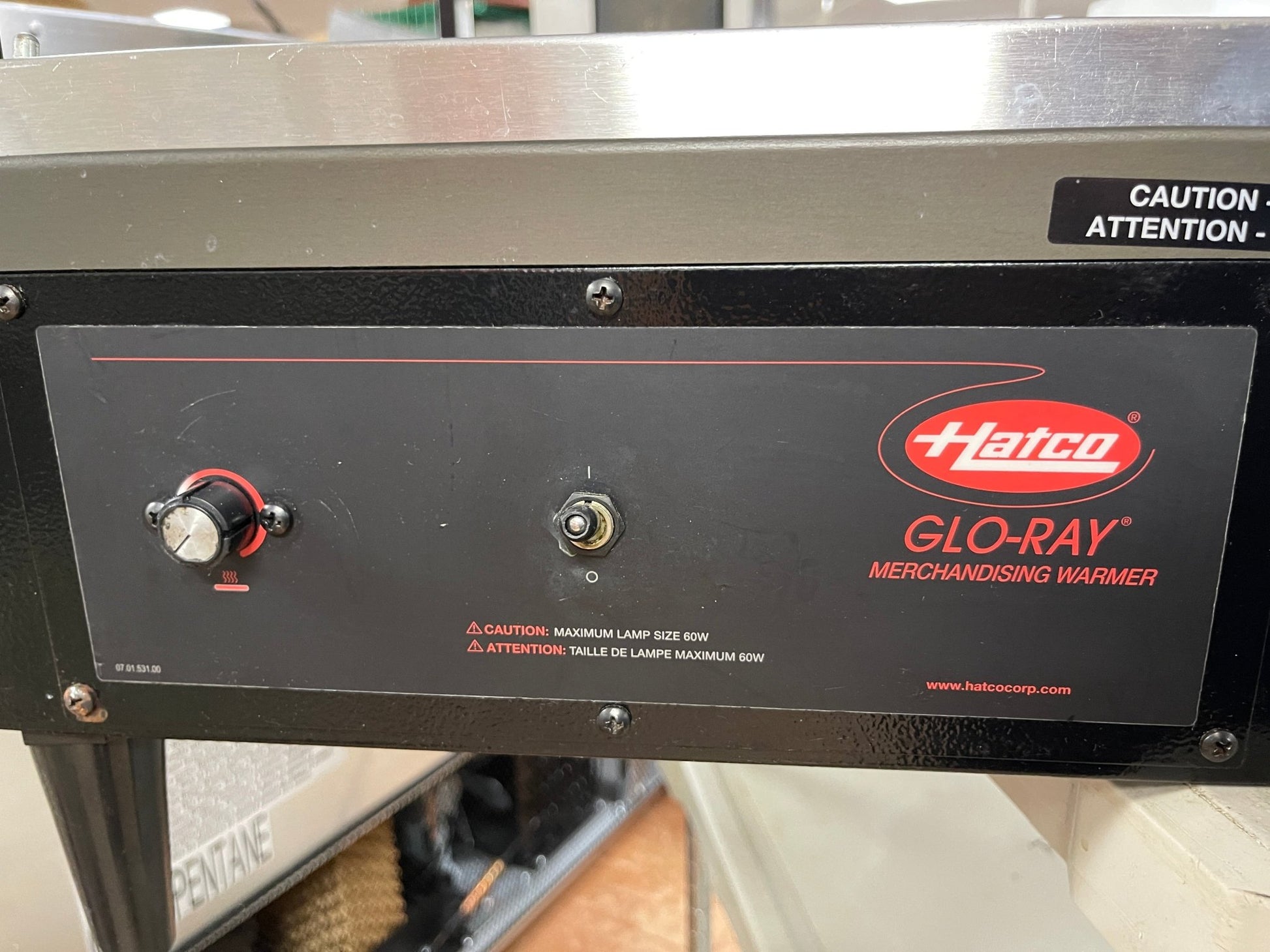 Used Hatco GRSDS - 30 Glo - Ray 30" Heated Warming Display Shelf Merchandiser - 120V 790W - JS - Falcon Restaurant Supply - 6