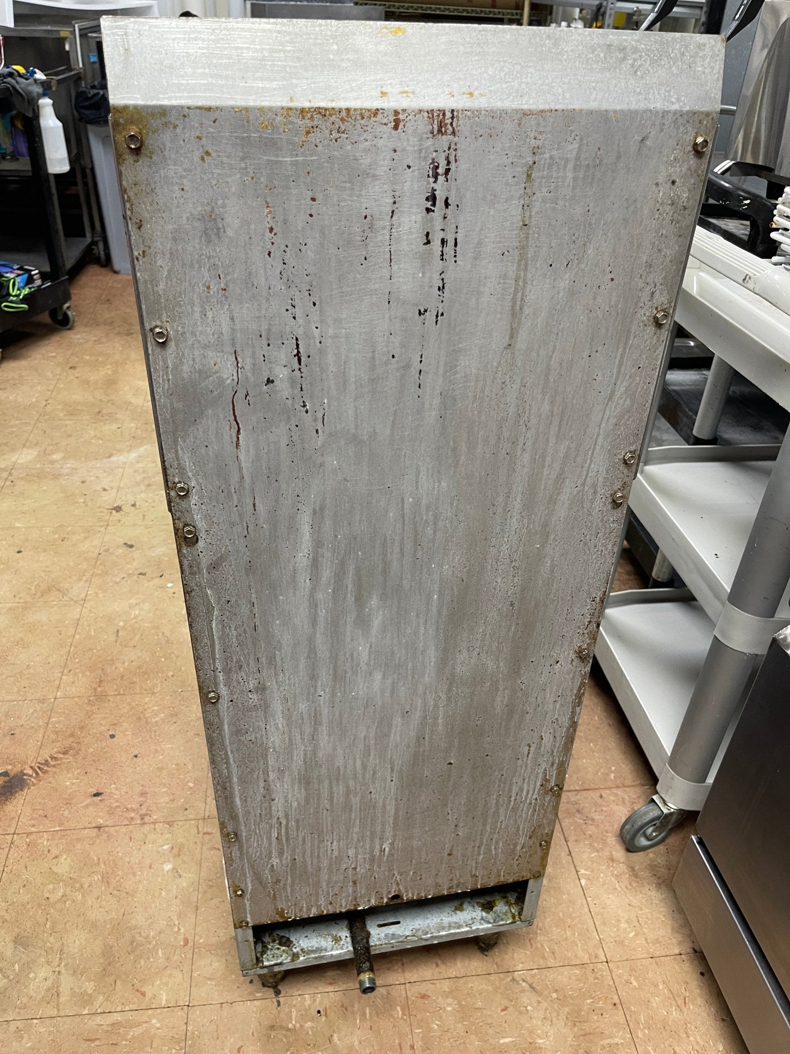 Used Dean SR142G Natural Gas Floor Fryer 35 - 43lb - CC - Falcon Restaurant Supply - 5