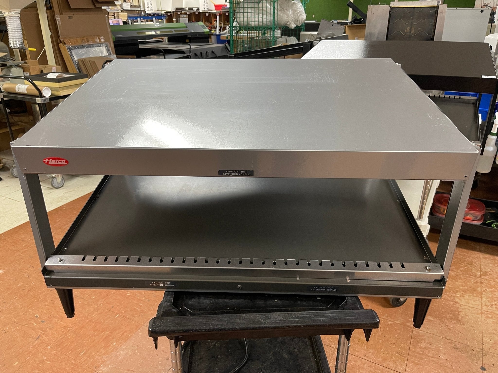 Used Hatco GRSDS - 30 Glo - Ray 30" Heated Warming Display Shelf Merchandiser - 120V 790W - JS - Falcon Restaurant Supply - 1