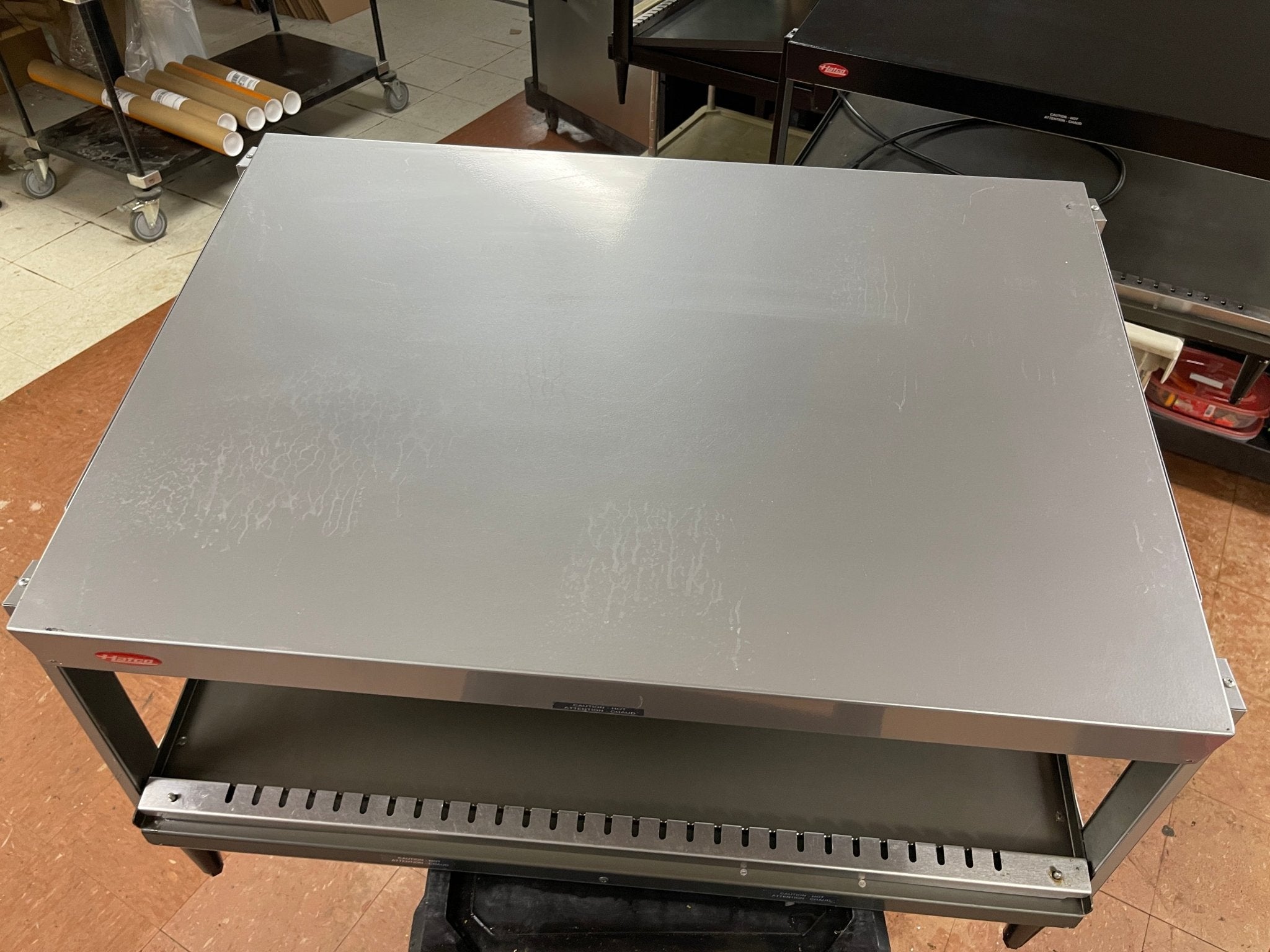 Used Hatco GRSDS - 30 Glo - Ray 30" Heated Warming Display Shelf Merchandiser - 120V 790W - JS - Falcon Restaurant Supply - 2