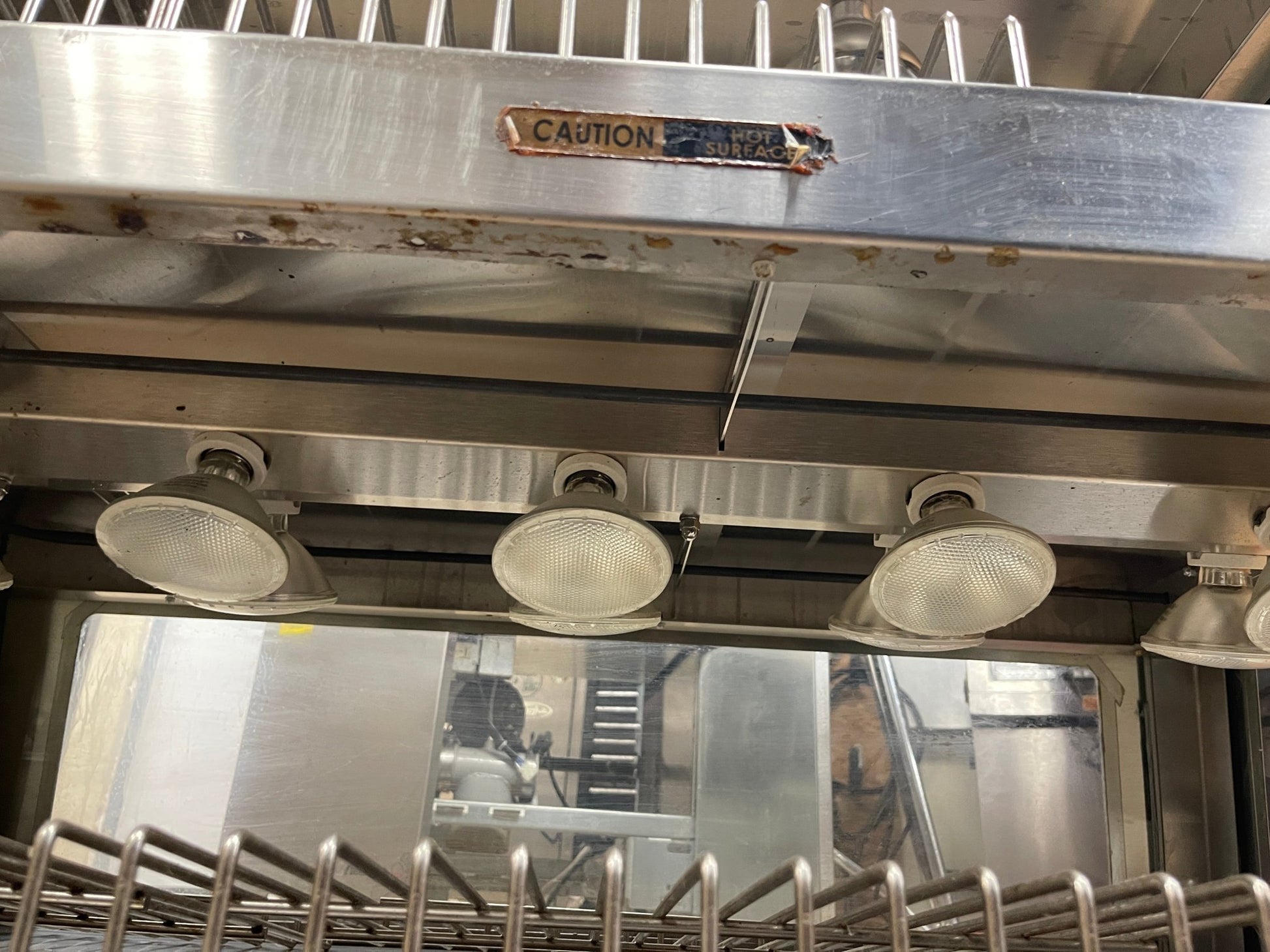 Used 2017 Resfab WD - 17A 2 Shelf 58" Heated Holding Display Merchandiser 120V 38A - Falcon Restaurant Supply - 5