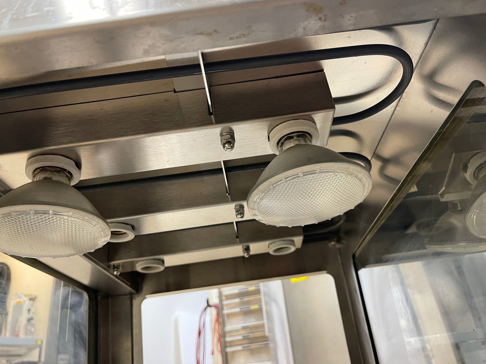 Used 2017 Resfab WD - 17A 2 Shelf 58" Heated Holding Display Merchandiser 120V 38A - Falcon Restaurant Supply - 6