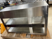 Used 2017 Resfab WD - 17A 2 Shelf 58" Heated Holding Display Merchandiser 120V 38A - Falcon Restaurant Supply - 1