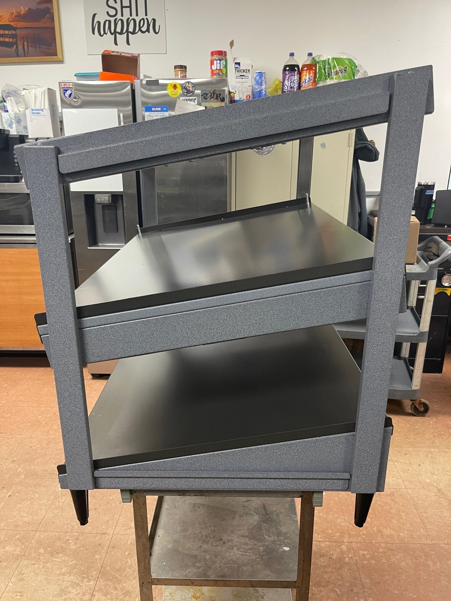 Used Hatco GRSDS - 36D Glo - Ray 36" Heated Slanted Double Shelf Holding Warming Merchandiser Display 120V - Falcon Restaurant Supply - 5