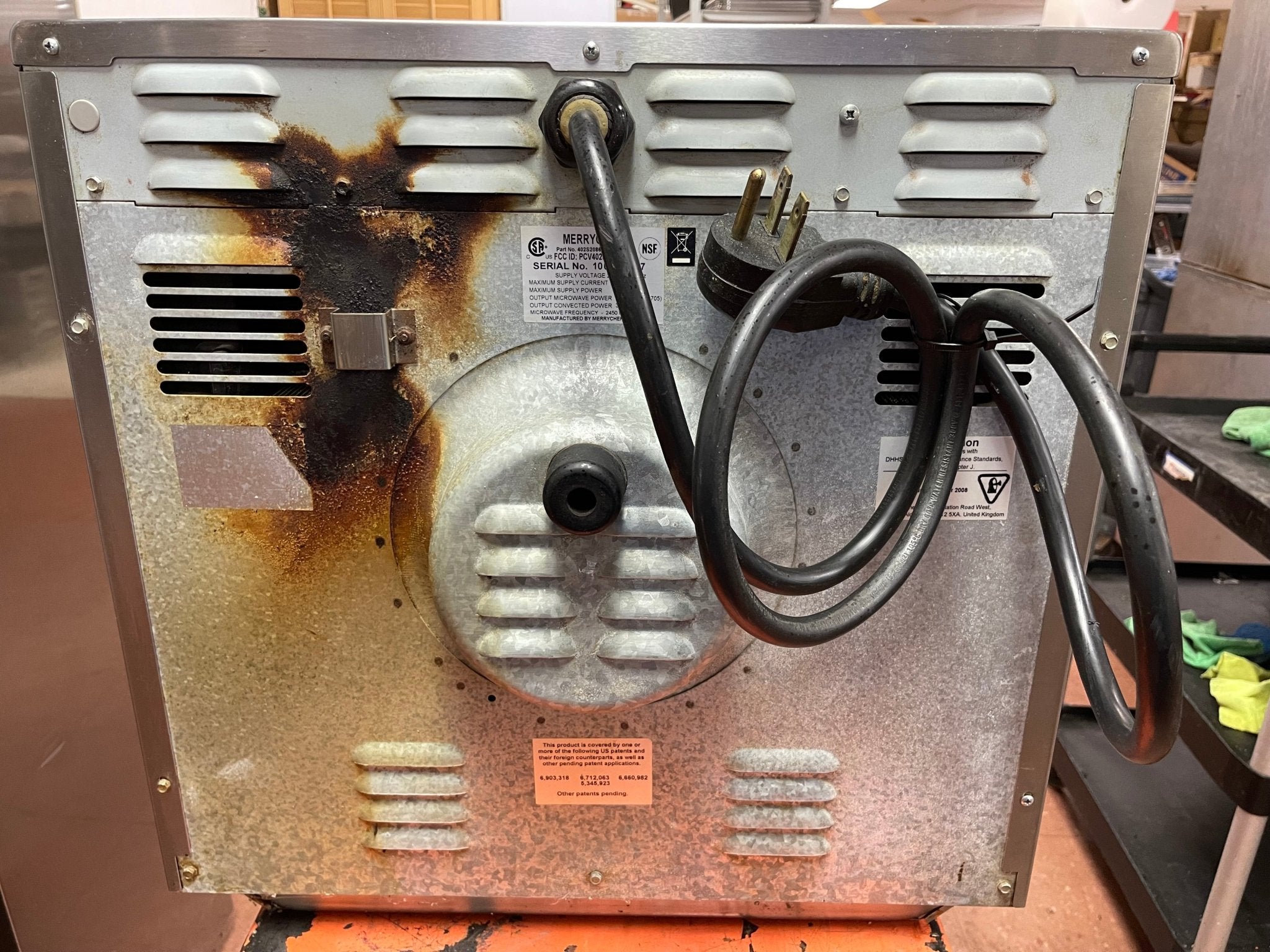 Used Merrychef 402S High - Speed Accelerated Cooking Countertop Oven 220V - Falcon Restaurant Supply - 6