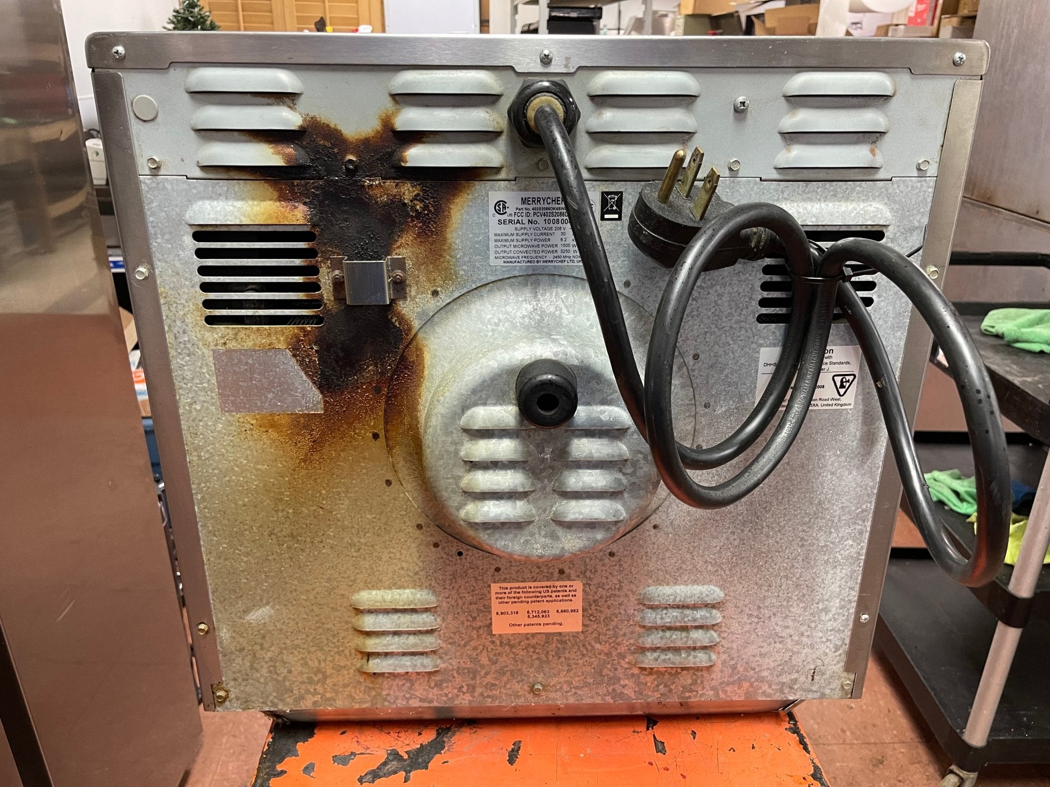 Used Merrychef 402S High - Speed Accelerated Cooking Countertop Oven 220V - Falcon Restaurant Supply - 9