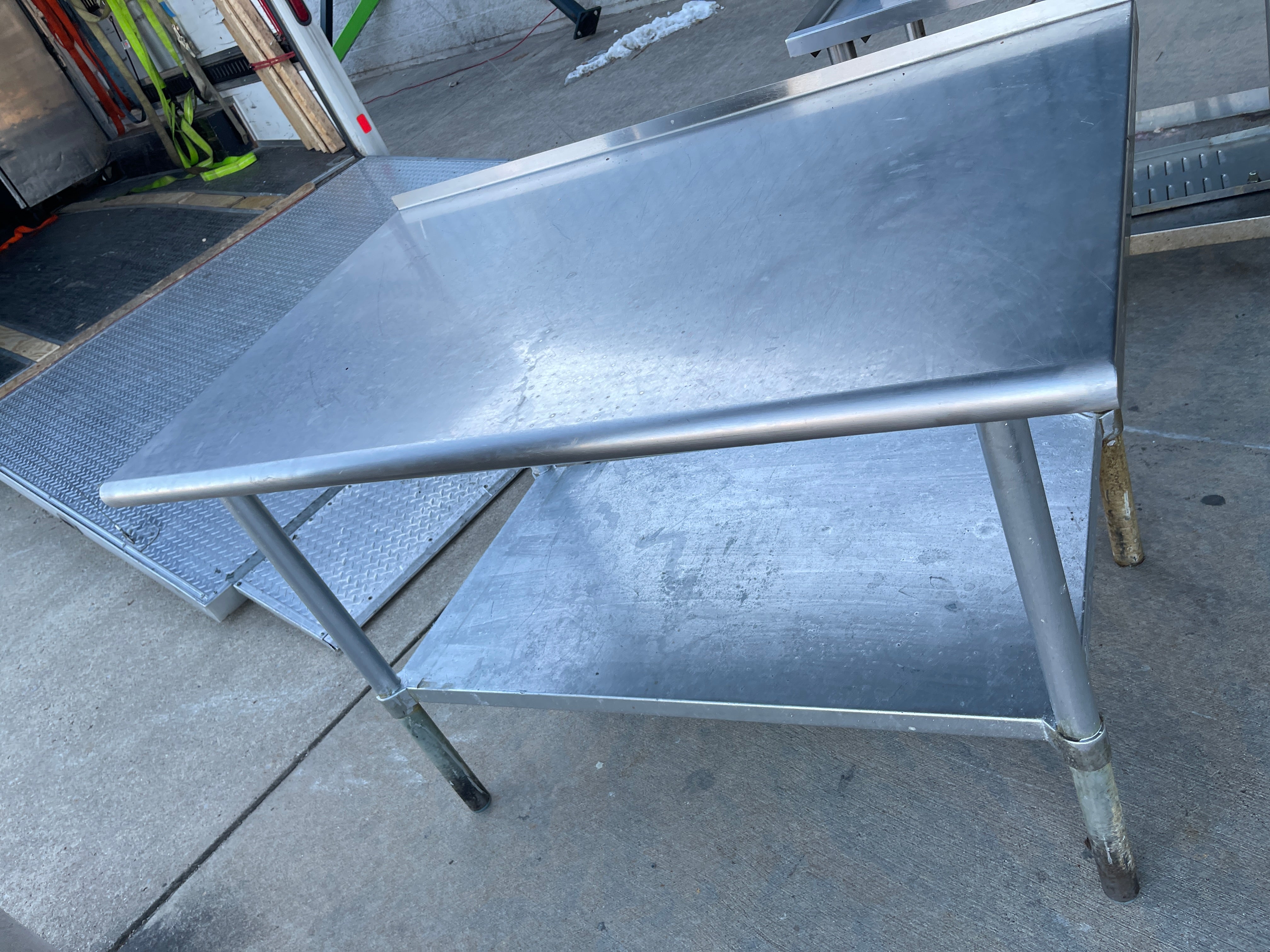 Used 48" x 30" Stainless Steel Table - SS340