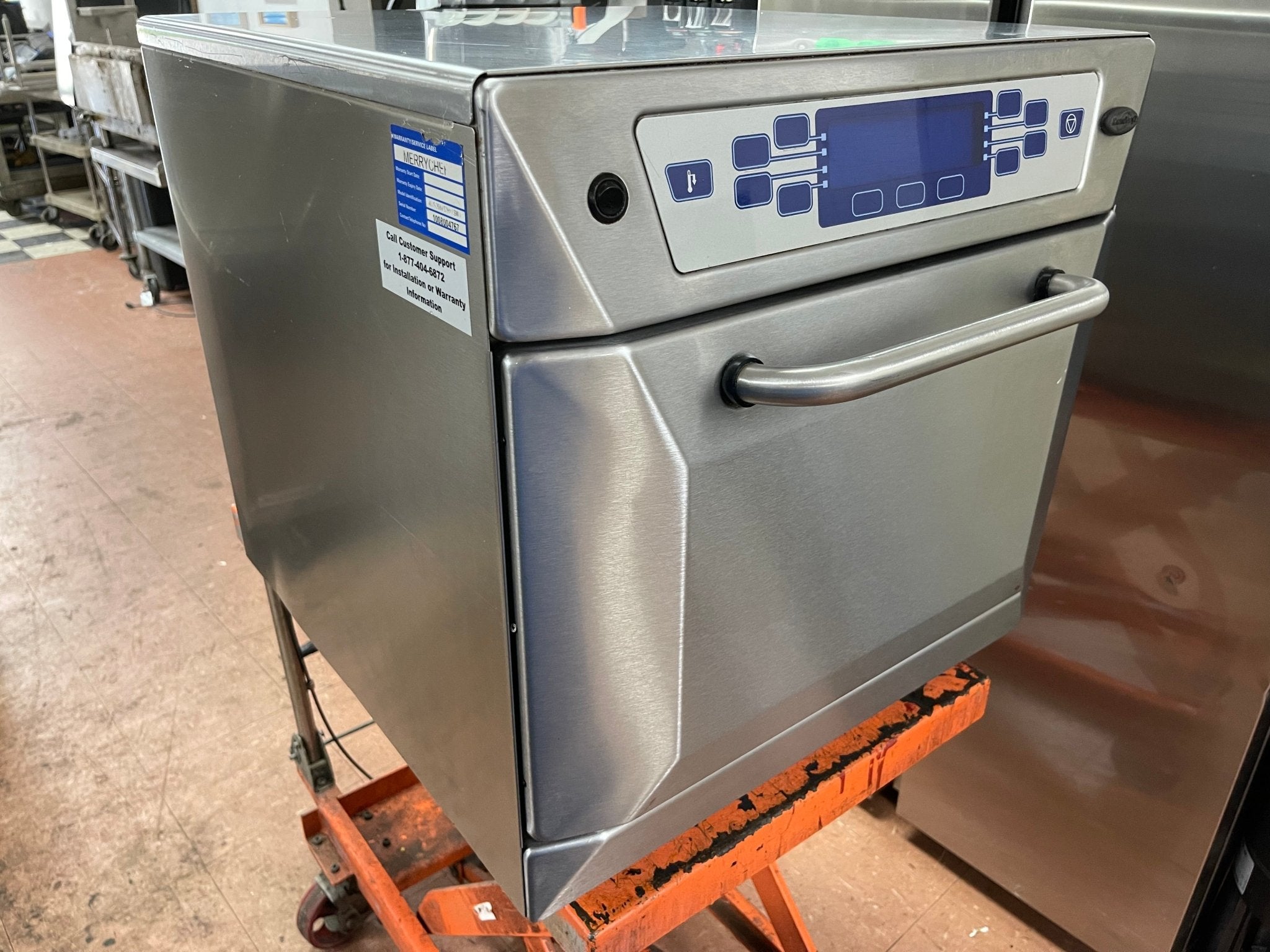 Used Merrychef 402S High-Speed Accelerated Cooking Countertop Oven 220V