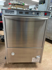 Used Champion UH - 230B High Temperature Undercounter Dishwasher 120 - 208/230V - Falcon Restaurant Supply - 1