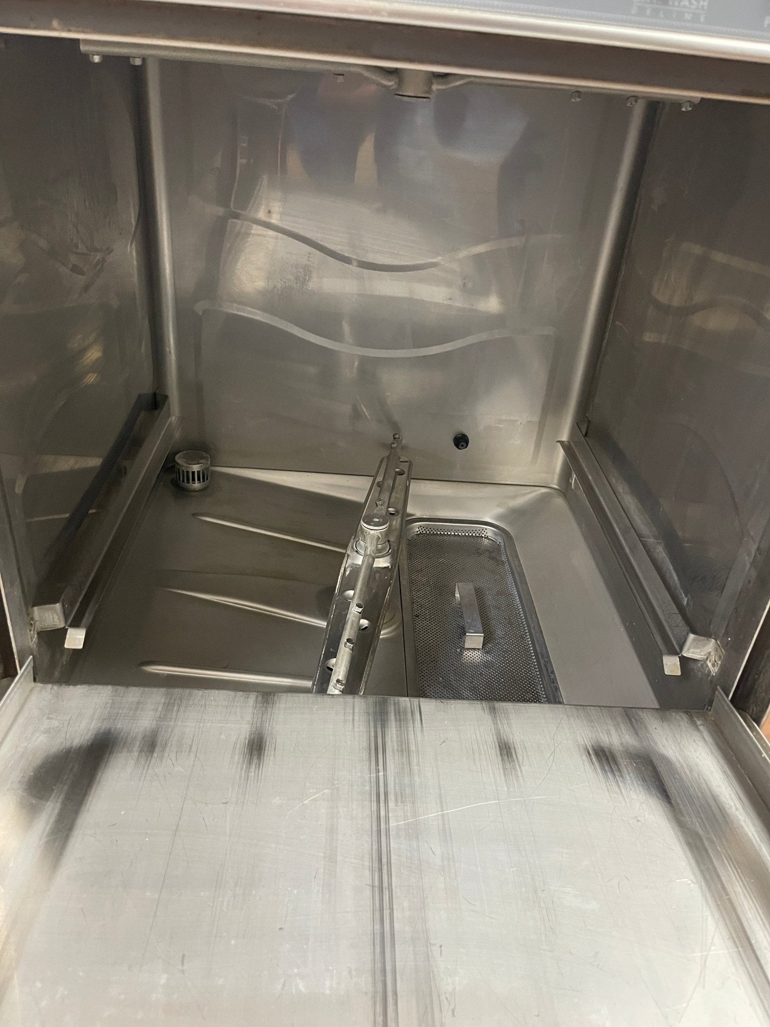 Used Champion UH - 230B High Temperature Undercounter Dishwasher 120 - 208/230V - Falcon Restaurant Supply - 6