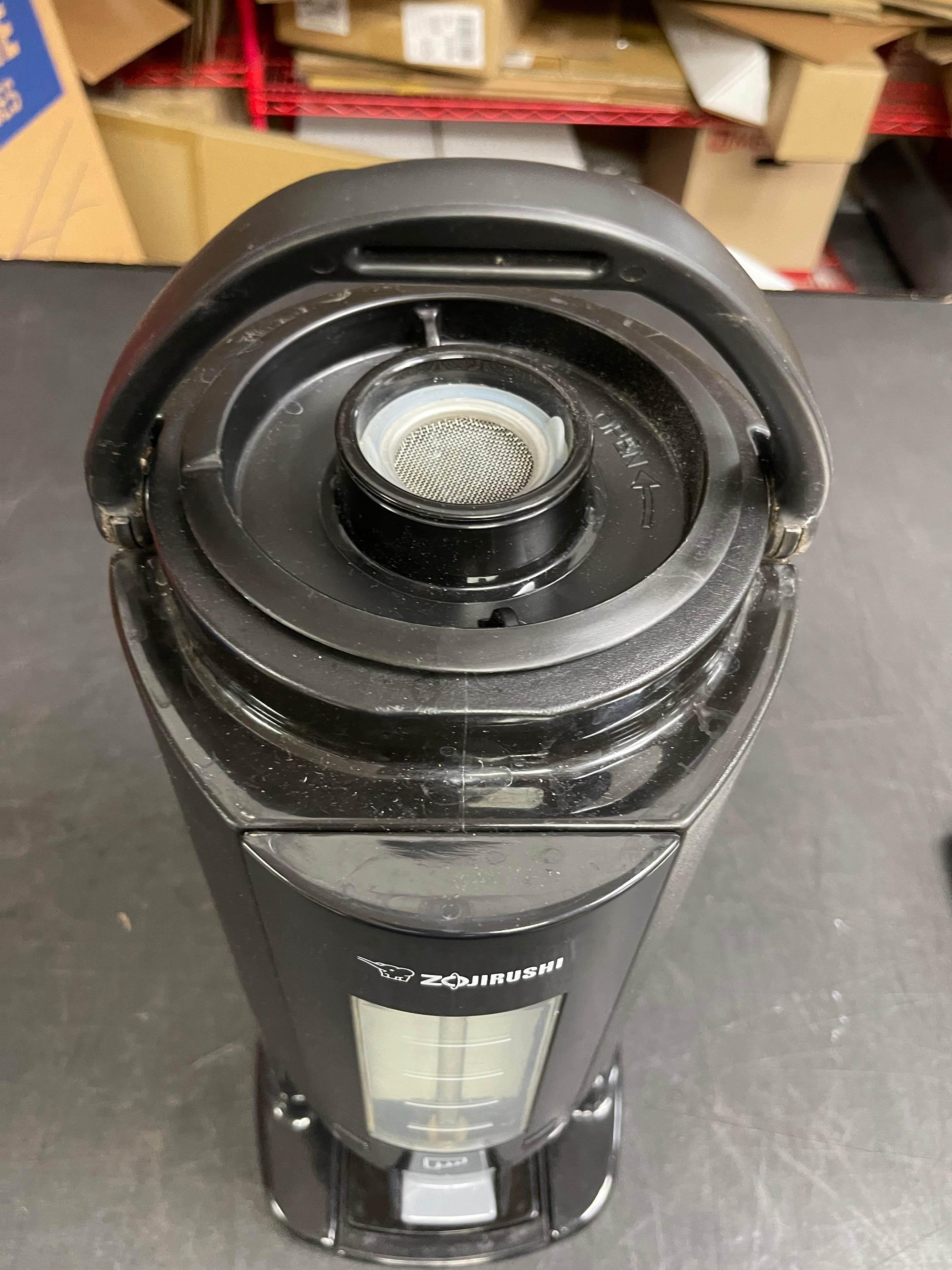 Used Zojirushi AY-AE25 2.5 Liter Glass-Lined Thermal Gravity Beverage Dispenser