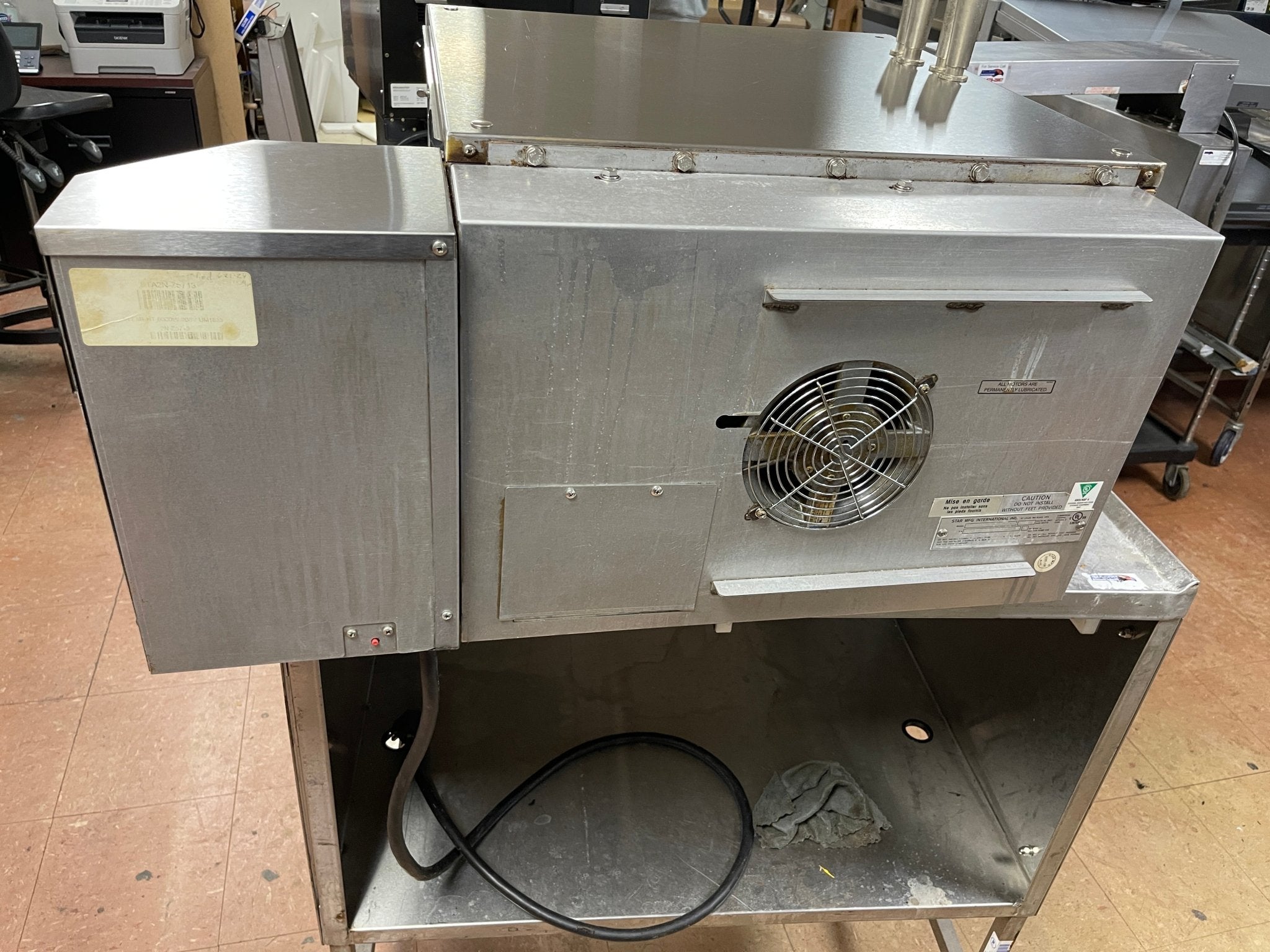 Used 37" Star UM - 1833A Countertop Commercial Pizza Conveyor Oven - 208V 1PH - 3 - Falcon Restaurant Supply - 4