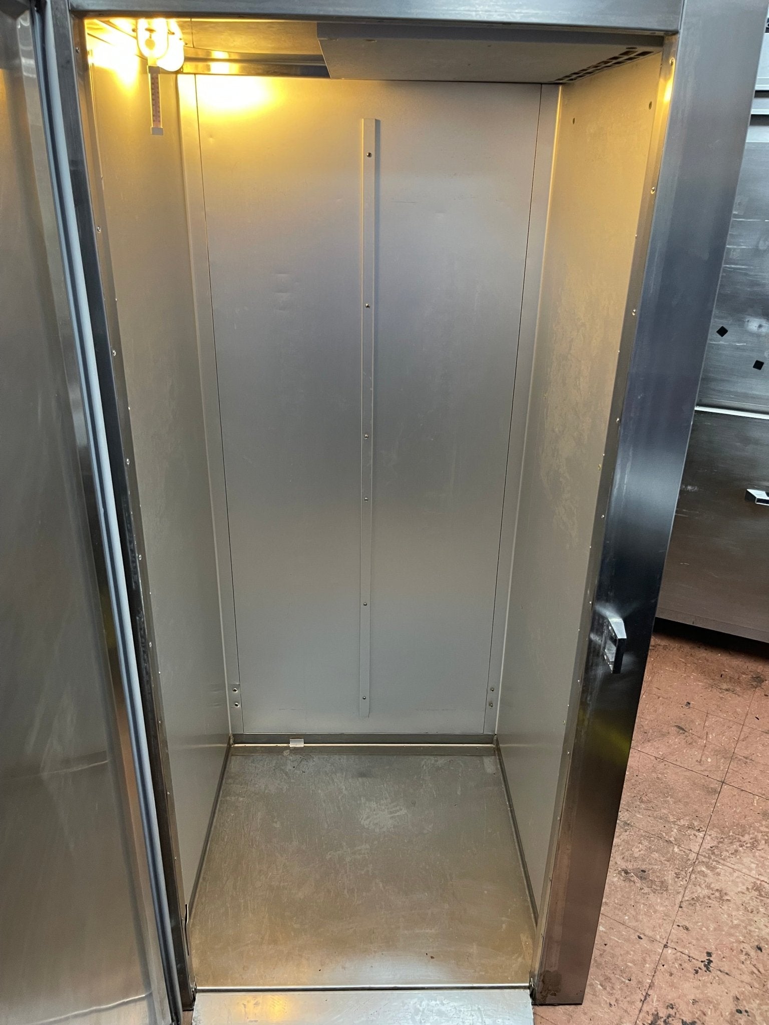Used Traulsen ARI132LUT - FHS Commercial Stainless Roll In Refrigerator 120V - Falcon Restaurant Supply - 5