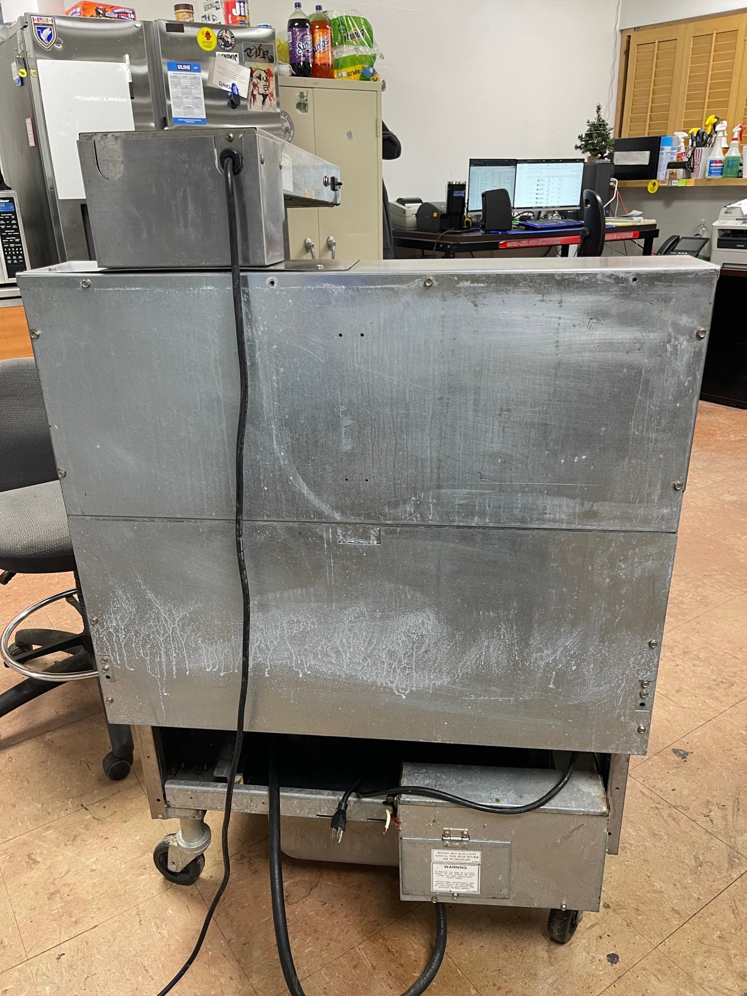 Used Frymaster 50lb Electric Fryer with Dump Station & Filtration 208V 3 Phase - Falcon Restaurant Supply - 7