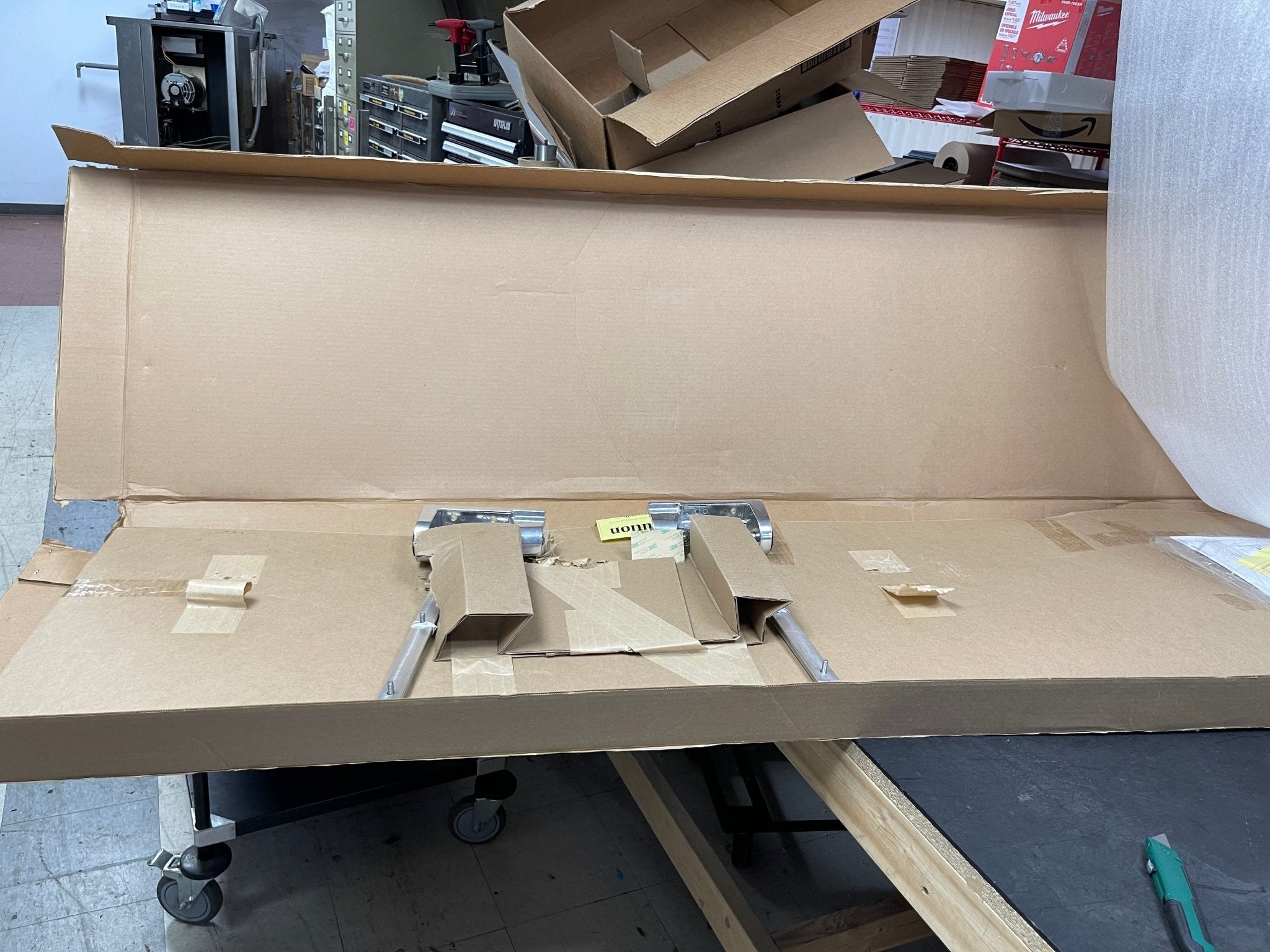 New Clear Vu Walk in Cooler Flexible Swinging Door 36"x78" - Falcon Restaurant Supply - 2