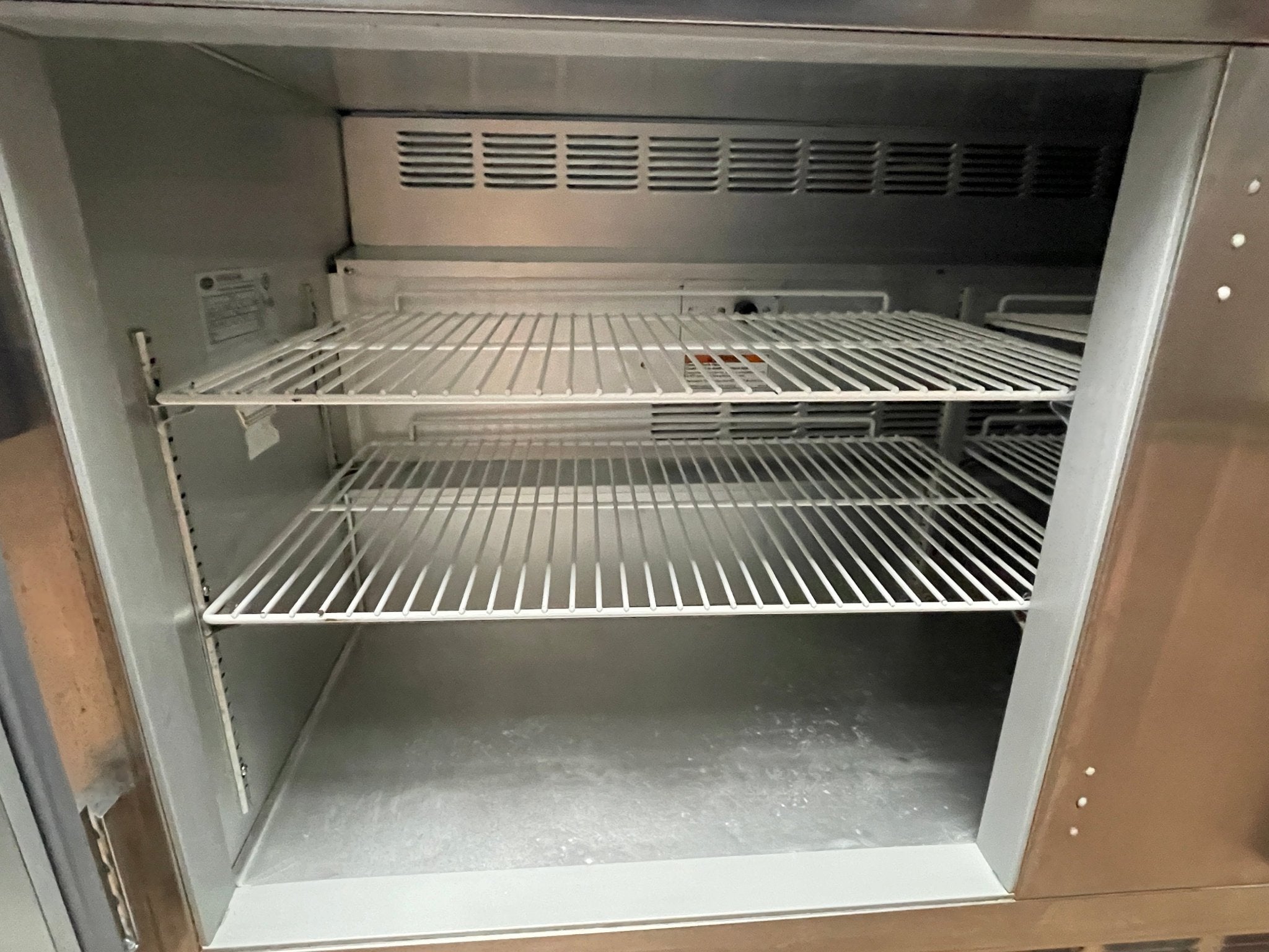 Used 60" Beverage Air WTR60A Worktop Refrigerator with New Compressor 120V - Falcon Restaurant Supply - 7