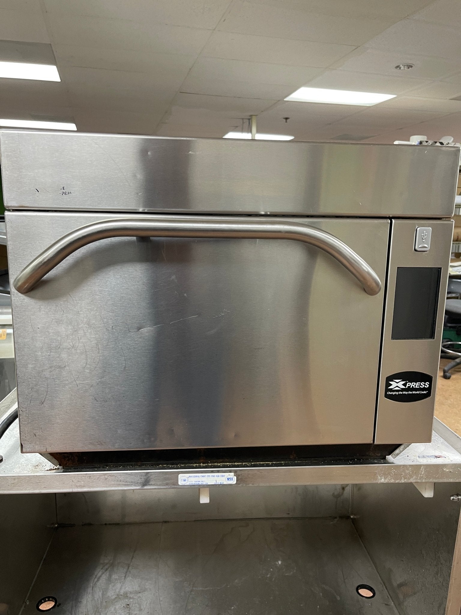 Used 2010 Amana AXP20QT Accelerated Oven 1680Hrs 262954 Cycles - 220V - 2 - Falcon Restaurant Supply - 1