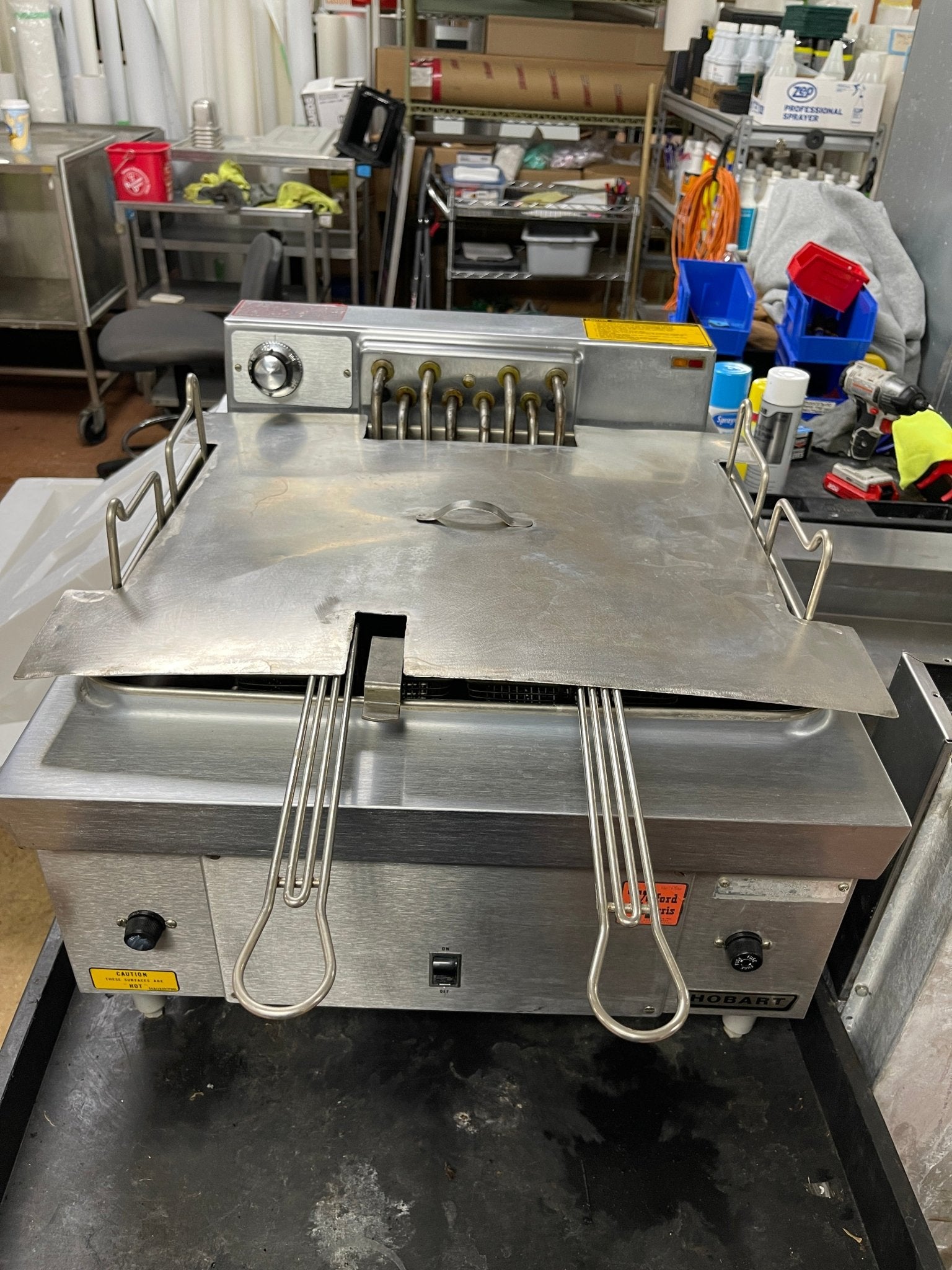 Used Hobart CK20 Countertop Electric 28lb Fryer 240V 3PH - Falcon Restaurant Supply - 1