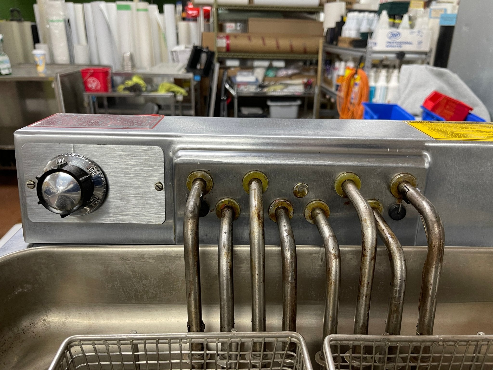 Used Hobart CK20 Countertop Electric 28lb Fryer 240V 3PH - Falcon Restaurant Supply - 4