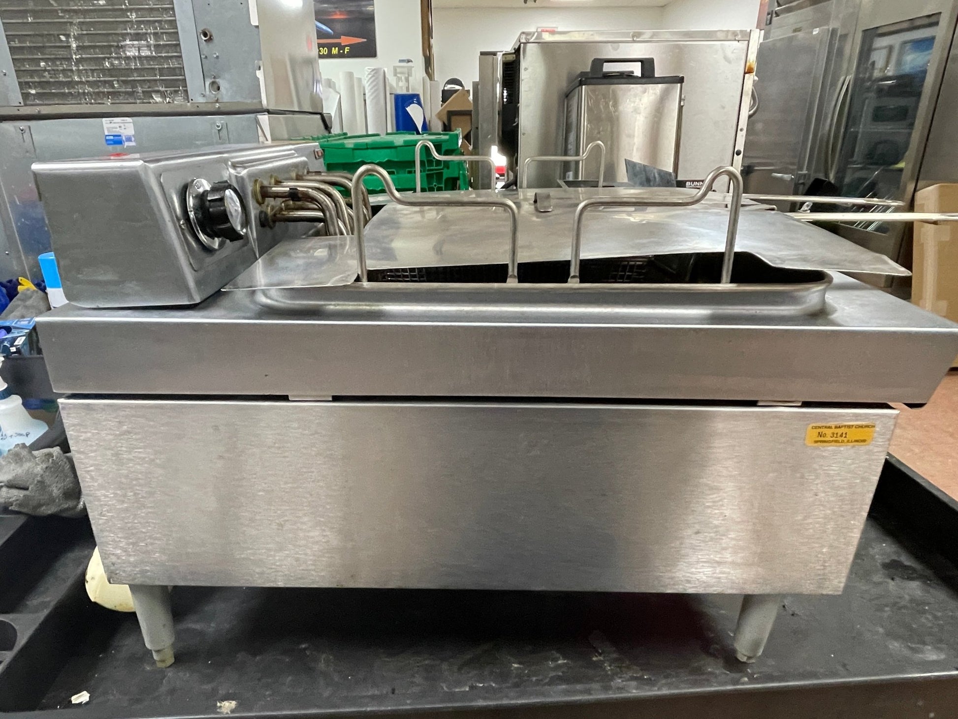 Used Hobart CK20 Countertop Electric 28lb Fryer 240V 3PH - Falcon Restaurant Supply - 6